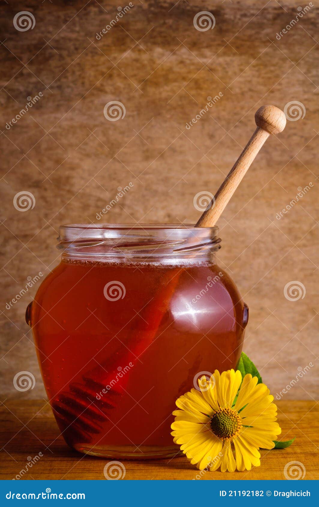Honey jar stock photo. Image of flower, life, natural 21192182