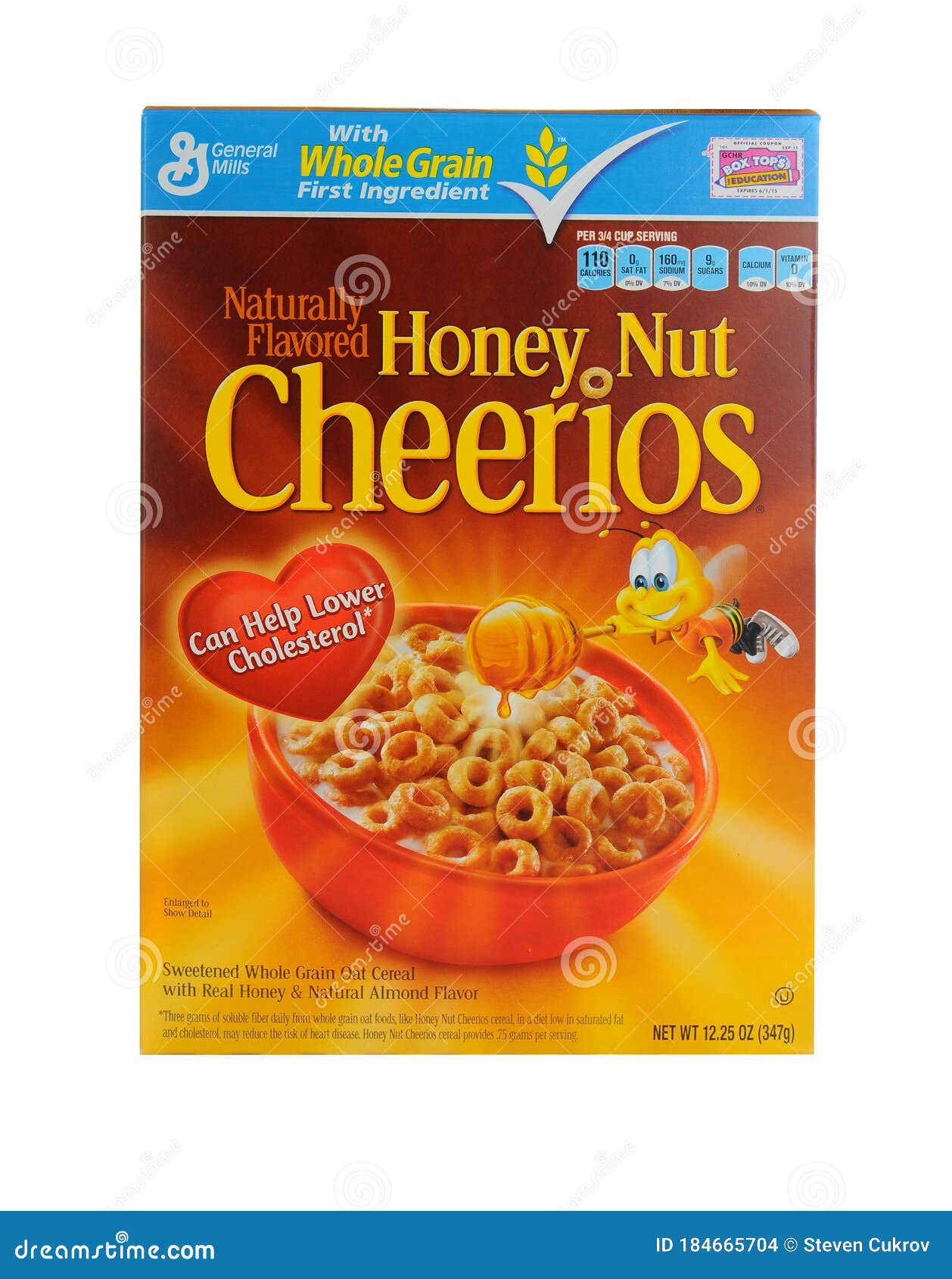 Honey Nut Cheerios editorial stock image. Image of illustrative - 184665704