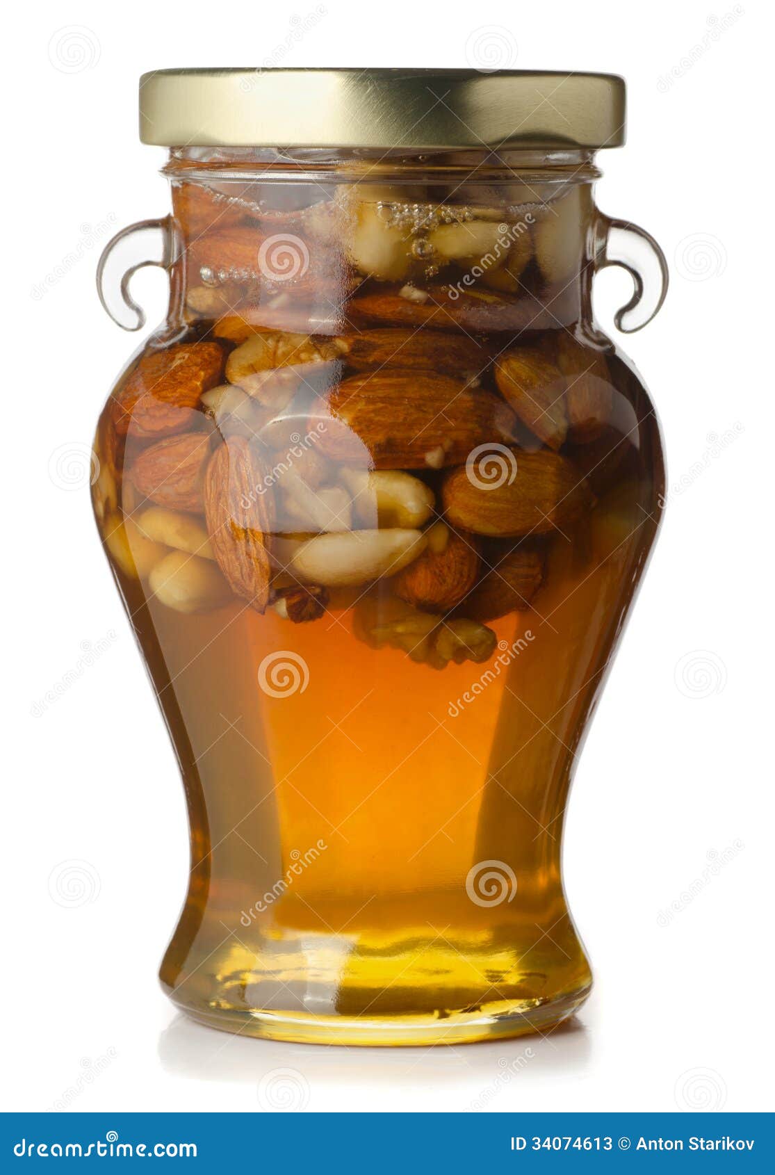 Honey and nuts stock image. Image of full, fruits, merchandise - 34074613