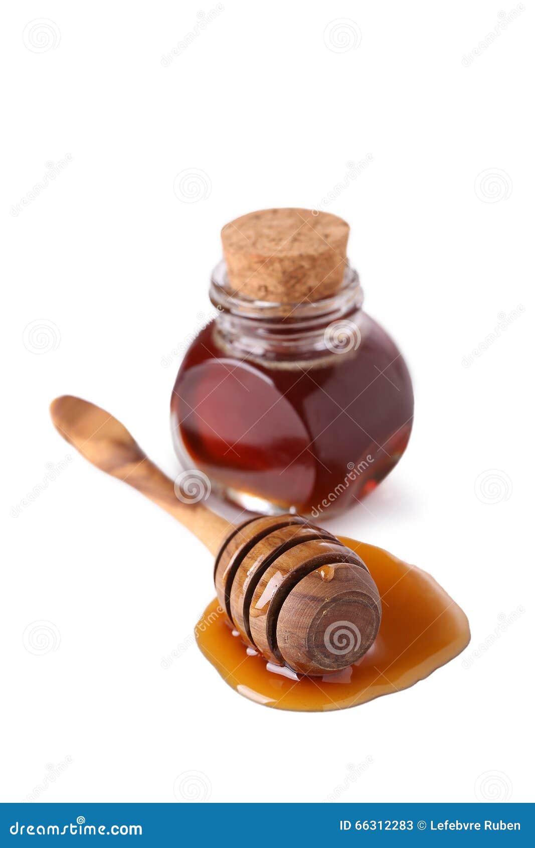 Honey pot stock image. Image of natural, food, gold, stick 66312283