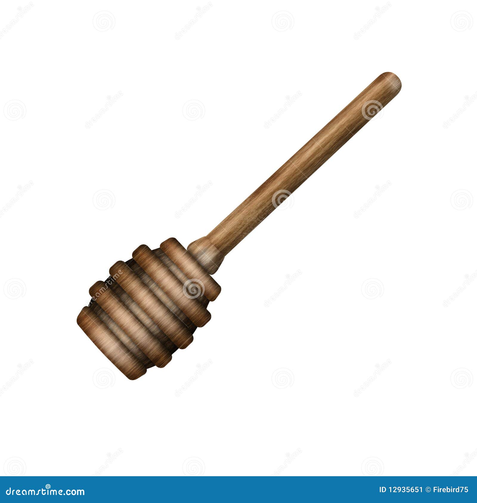 Honey spoon stock vector. Illustration of utensils, tool 12935651