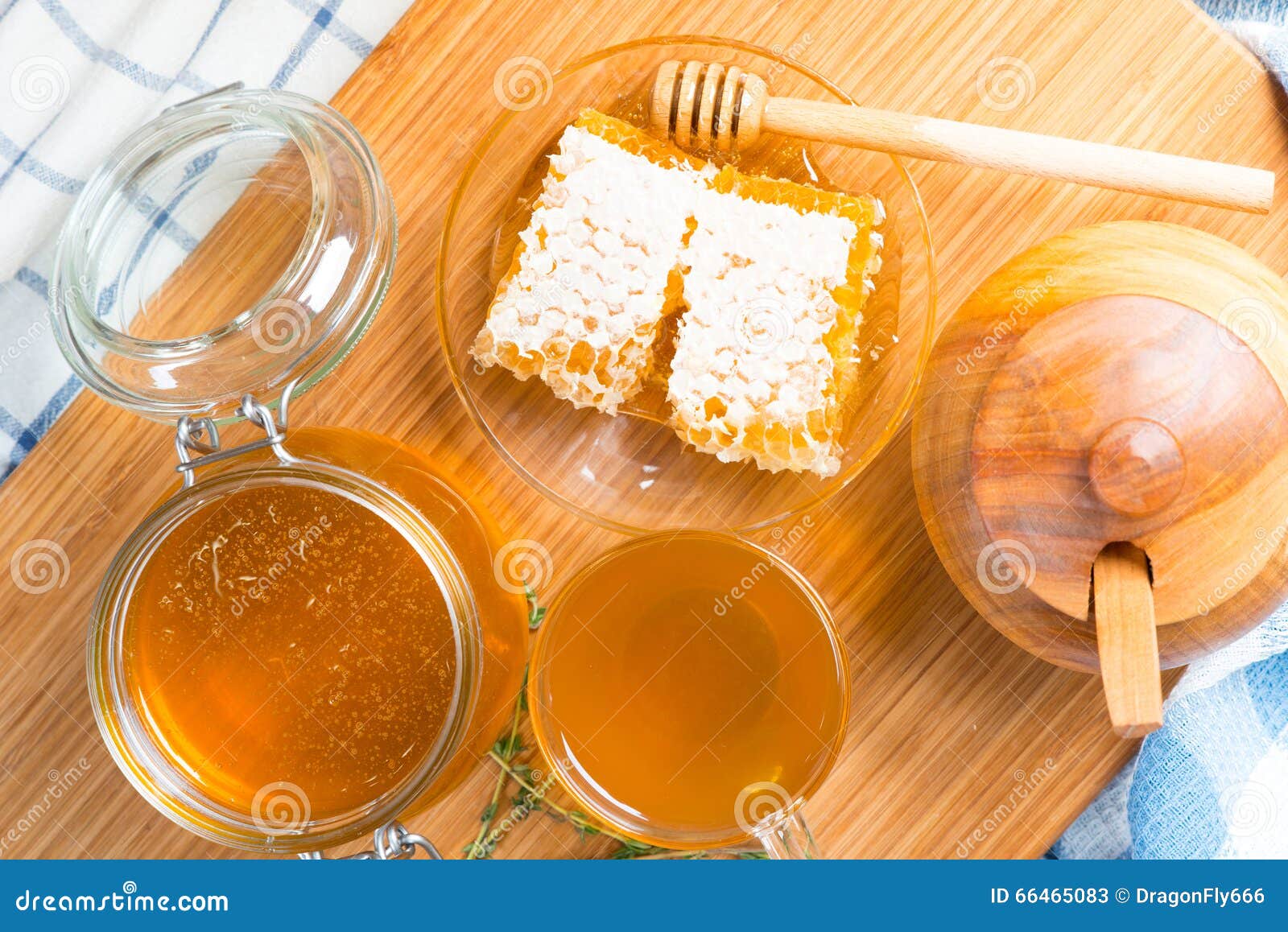 Honey and tea stock image. Image of product, dripper 66465083