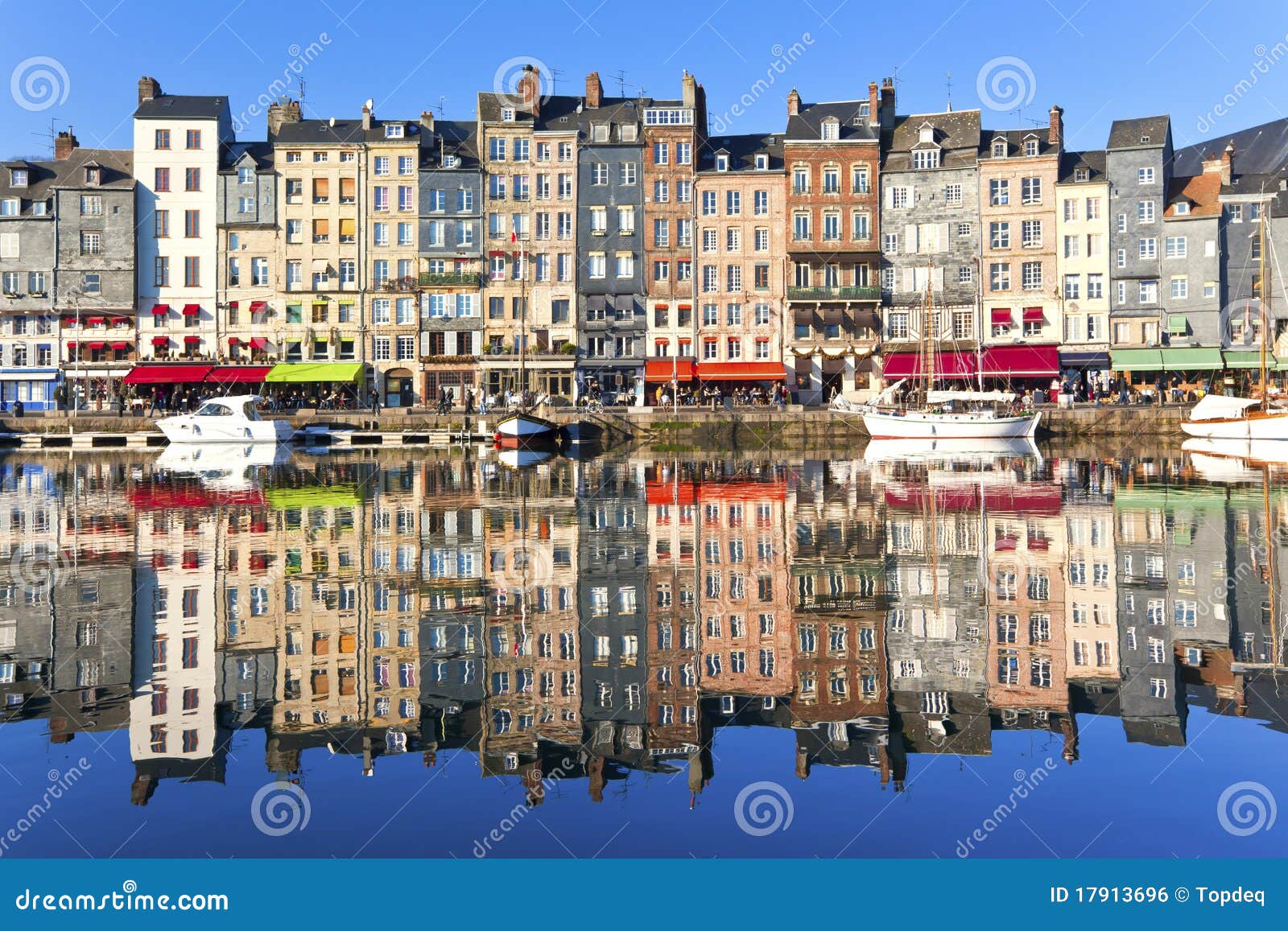 Honfleur, France stock photo. Image of building, honfleur - 17913696