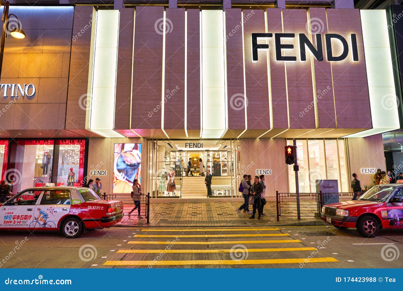 fendi store front