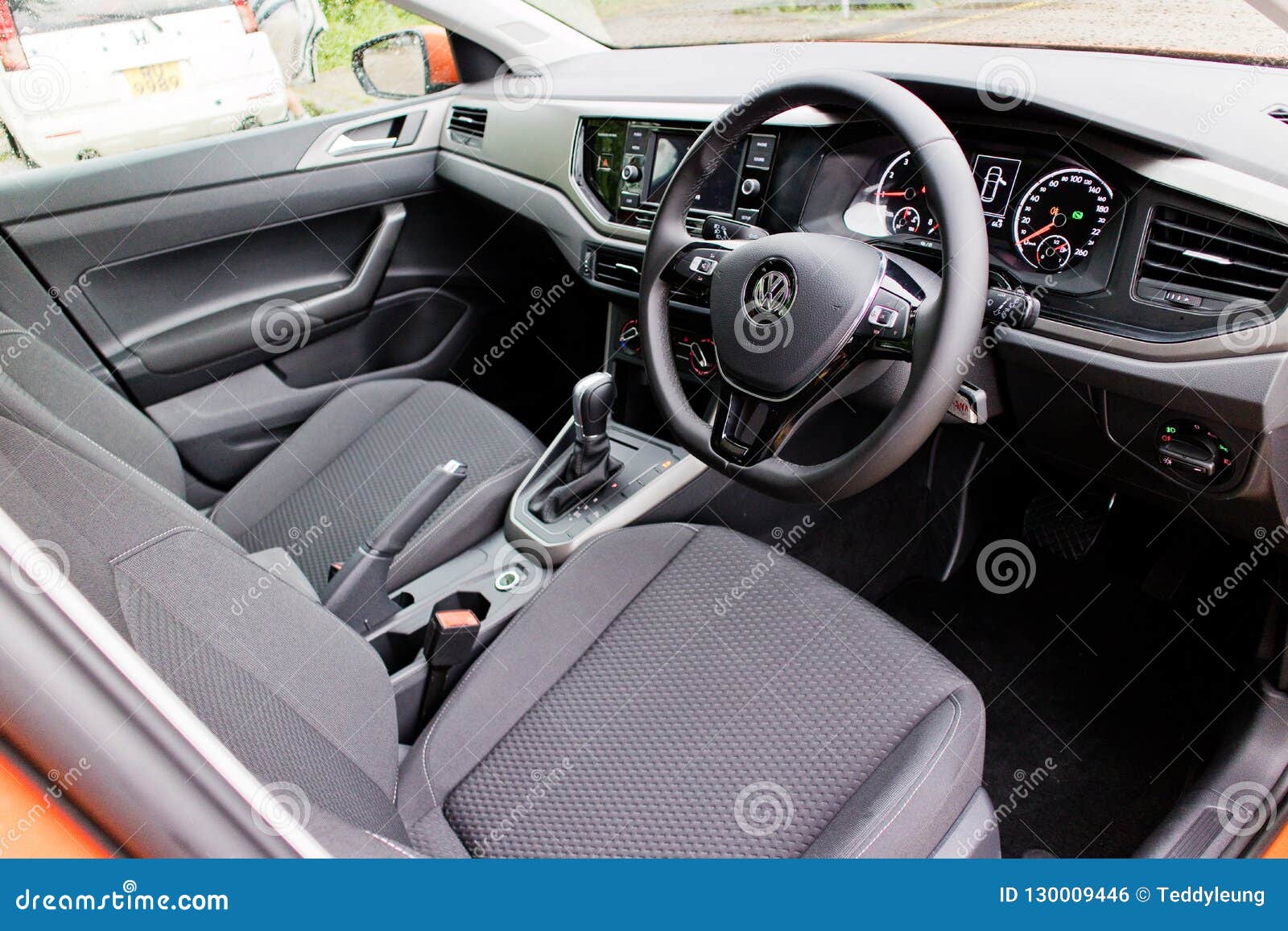 Volkswagen Polo 2018 Interior Editorial Photo Image Of