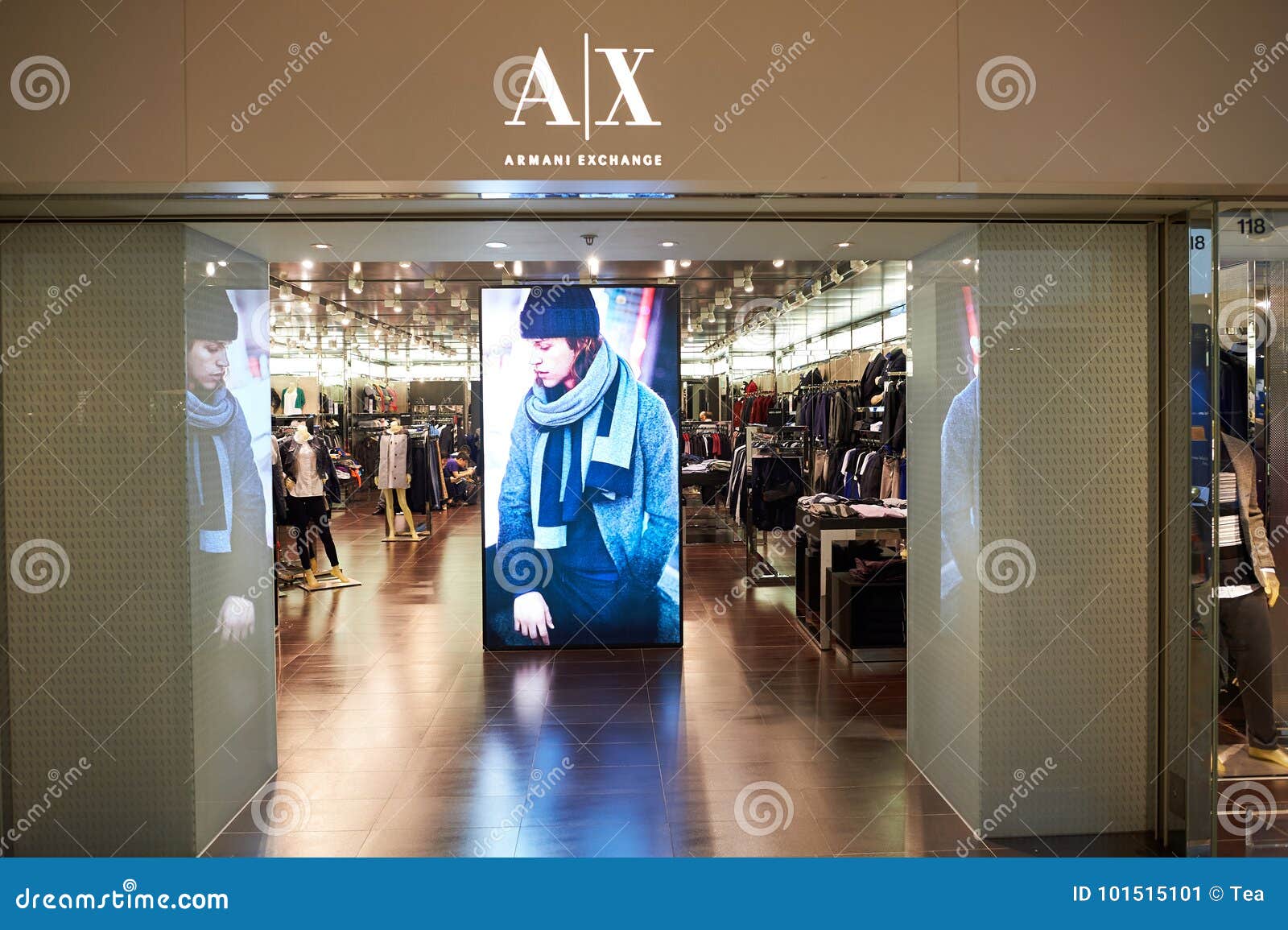 armani exchange pacific mall