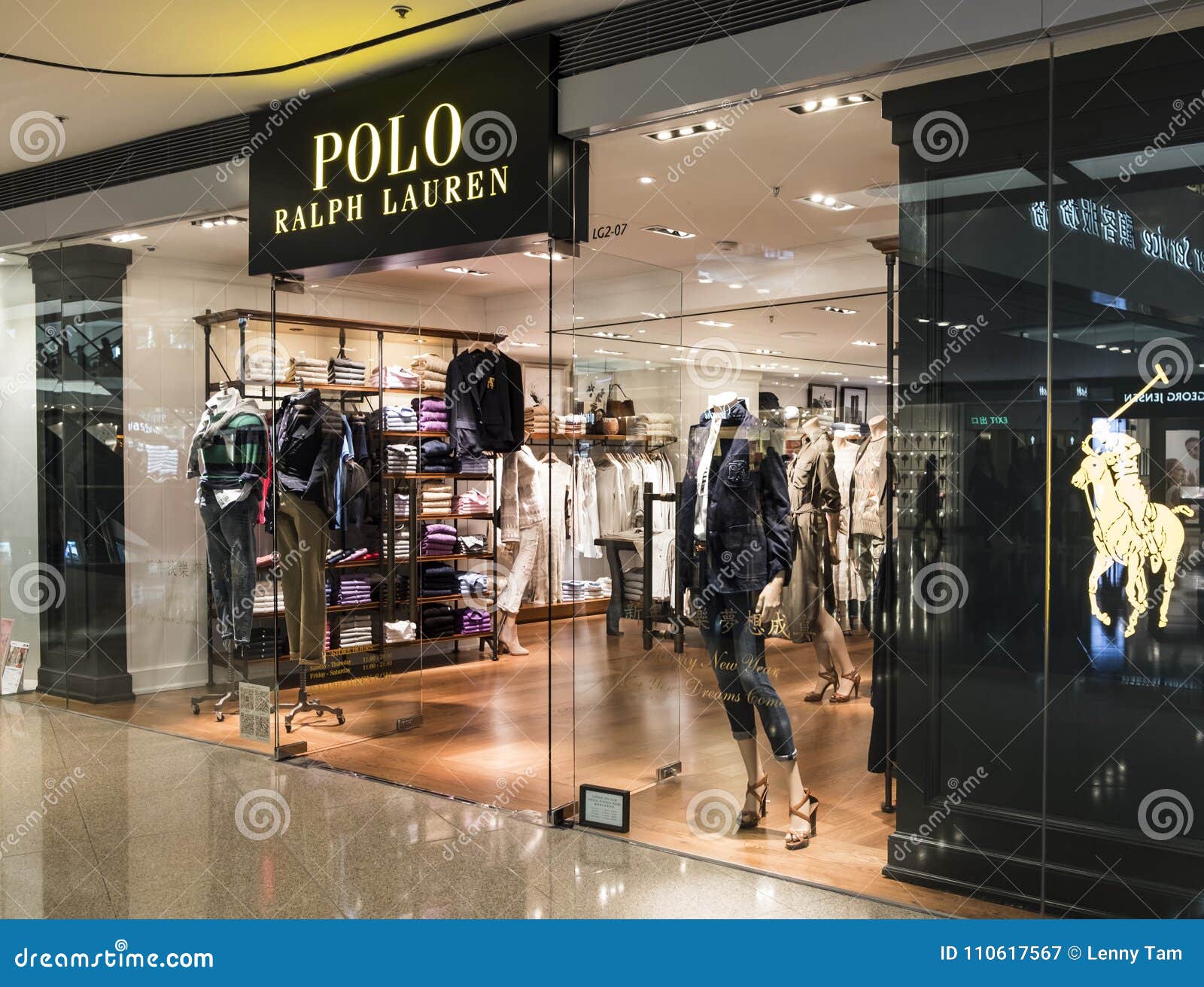 Polo Ralph Lauren Store in Hong Kong. Polo Ralph Lauren is an American  Corporation Founded in 1967 B Editorial Photography - Image of asia,  apparel: 110617567