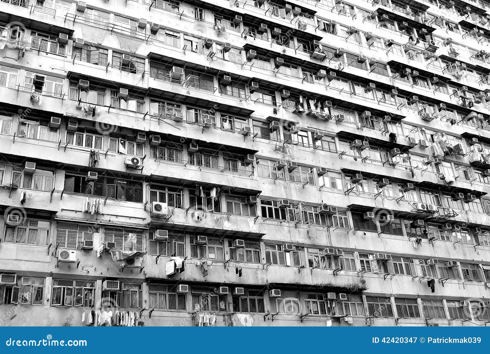 hong-kong-housing-black-white-crowded-co