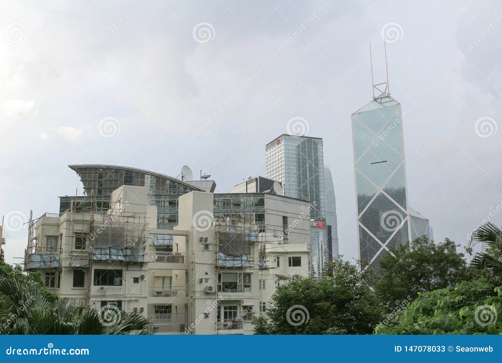 Hong Kong , 1 July 2014 Bowen Road Editorial Stock Photo Image of