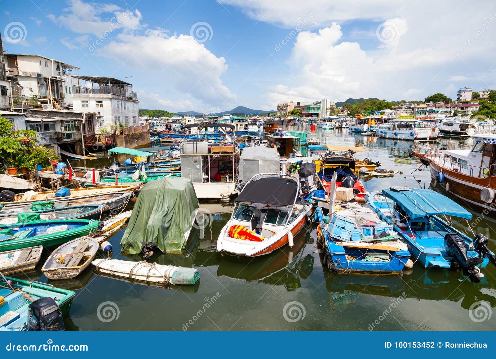 Sai Kung Village in Hong Kong Editorial Photography - Image of