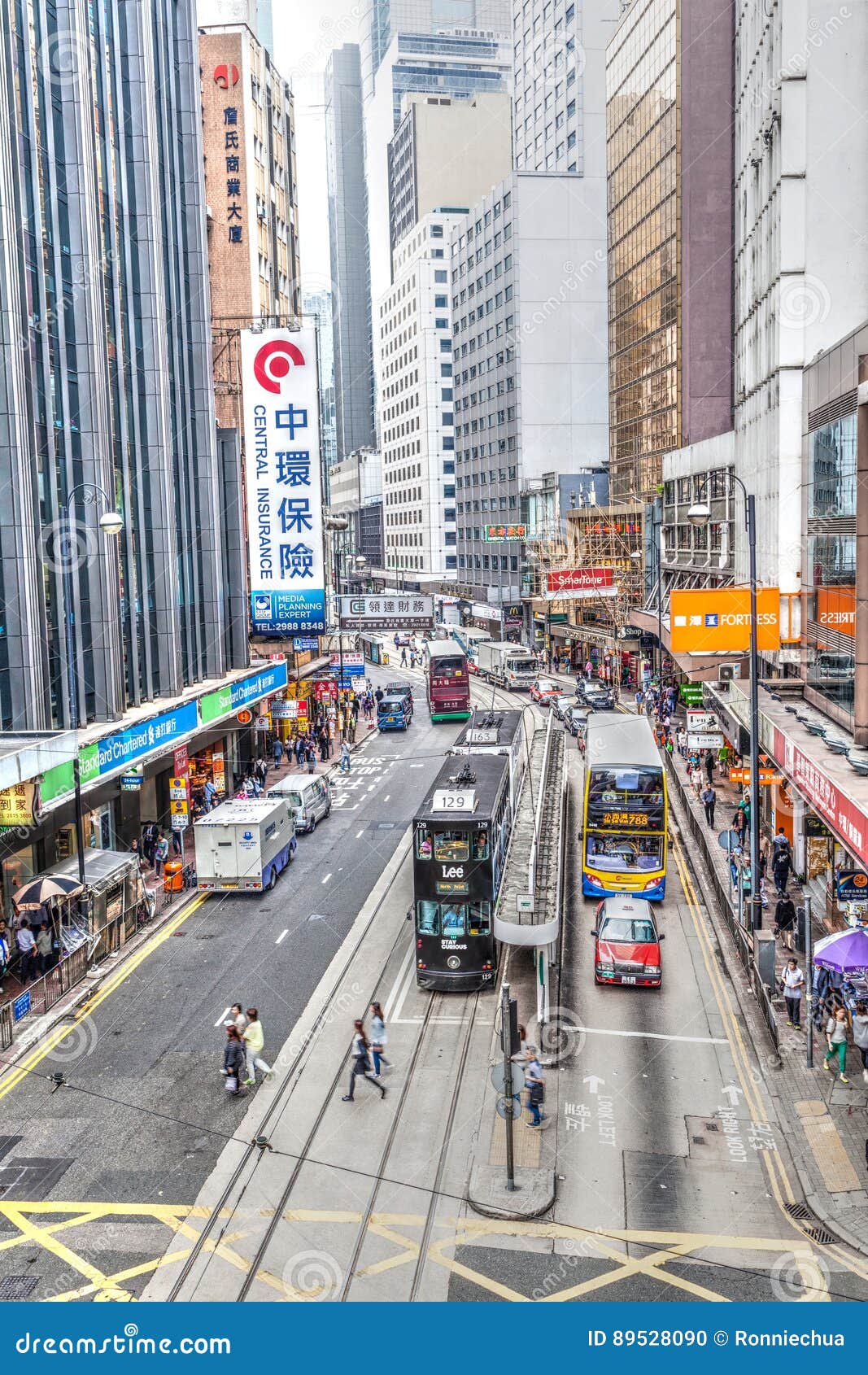 Hong Kong Landmark Central District Editorial Image Image Of