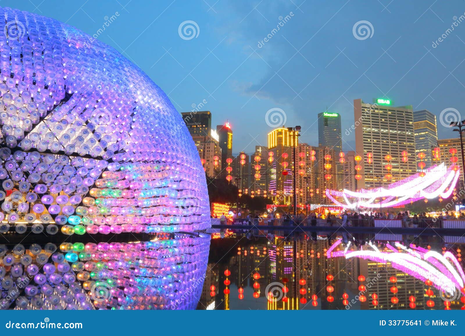 Hong Kong Mid-Autumn Festival 2013 Redactionele Foto - Image of ...