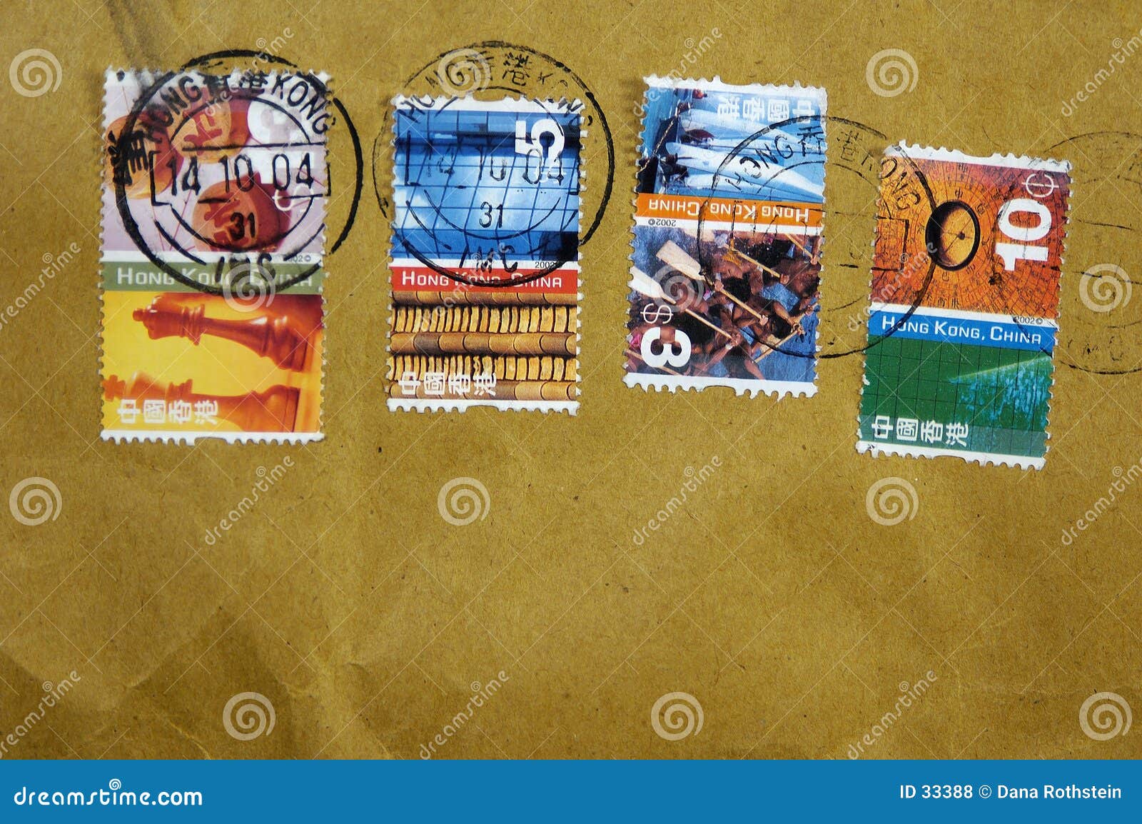 Hong Kong Postage editorial stock photo. Image of delivery 33388