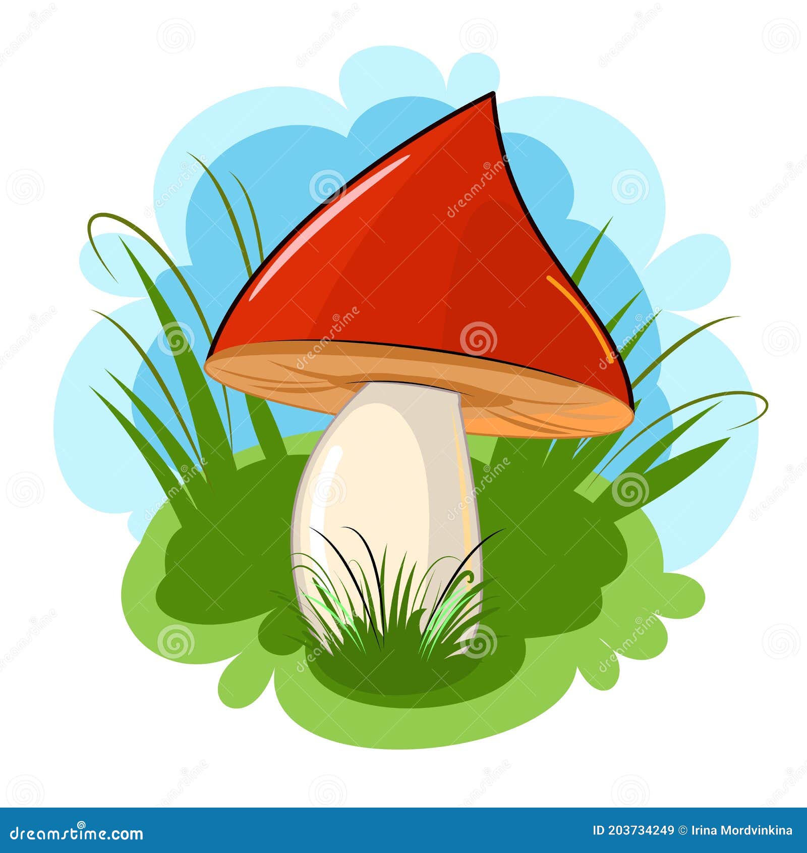 Hongos Sobre El Fondo De Prados Y Cielo. Estilo Plano De Dibujos Animados. Paisaje. Aislado En Blanco. Un Hermoso Bosque Ilustración del Vector - Ilustración de icono, cocina: 203734249 Hongos Sobre El Fondo De Prados Y Cielo. Estilo Plano De Dibujos Animados. Paisaje. Aislado En Blanco. Un Hermoso Bosque Ilustración del Vector - Ilustración de icono, cocina: 203734249