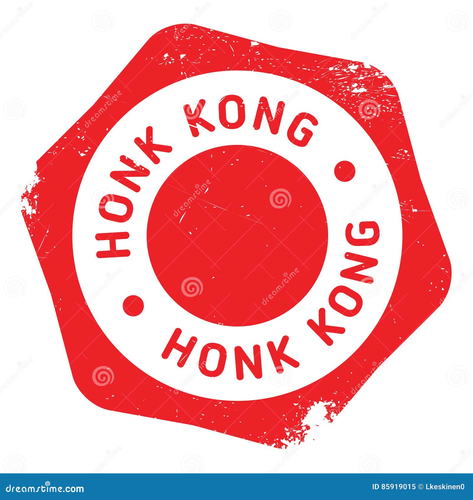honk kong rubber stamp
