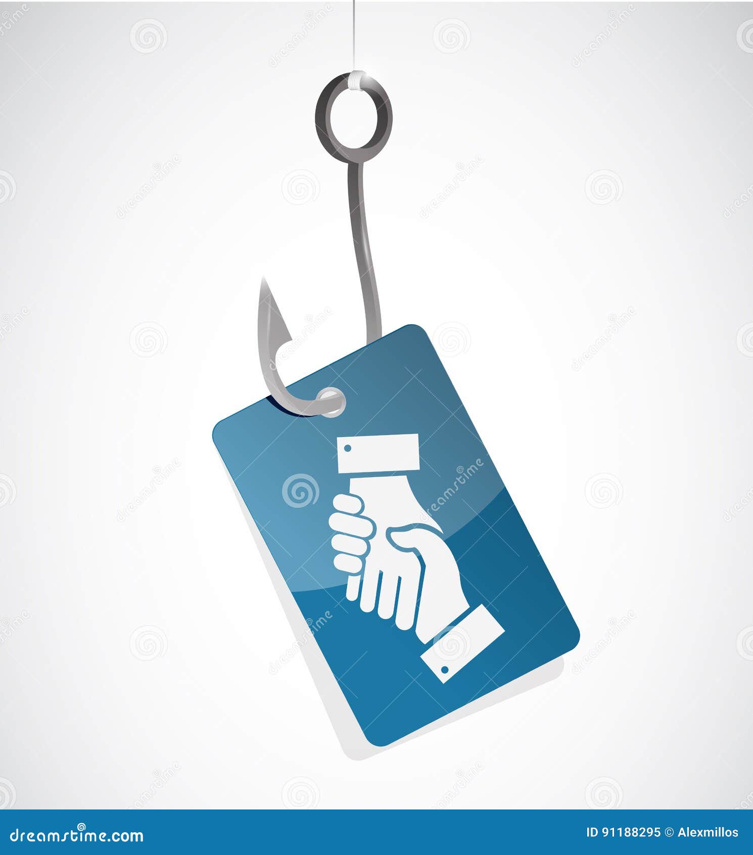 Hook Agreement Handshake Concept Stock Illustration Illustration of