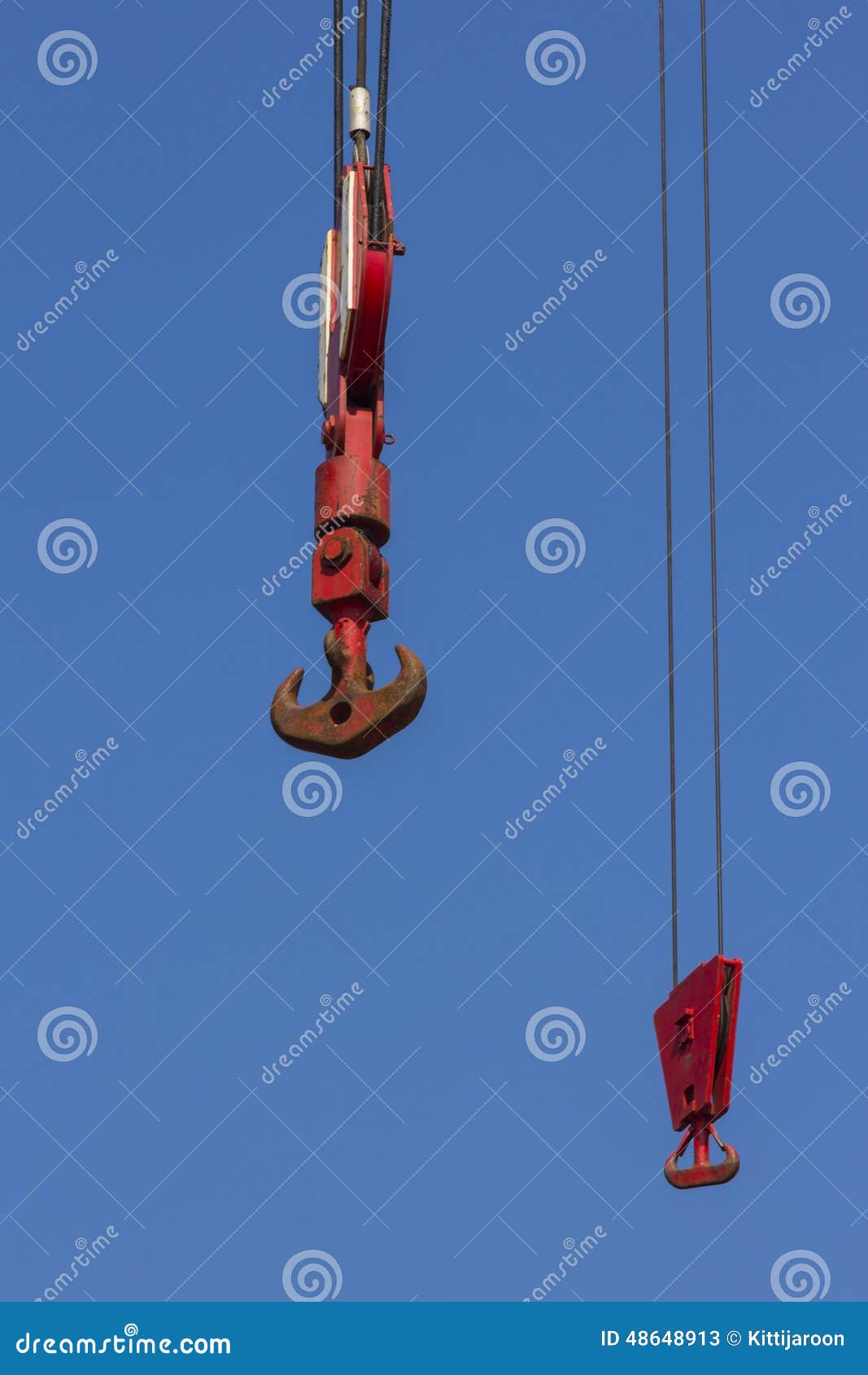 Hook Machine of Industrial Loader Stock Image Image of rack, overhang