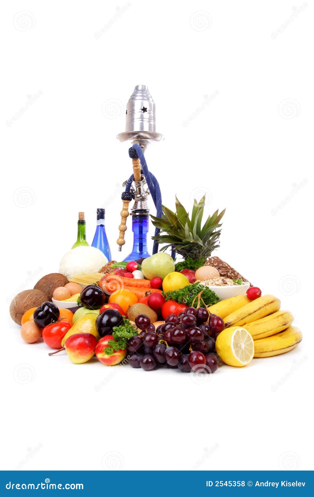 Hookah stock photo. Image of group, food, organic, grapes 2545358