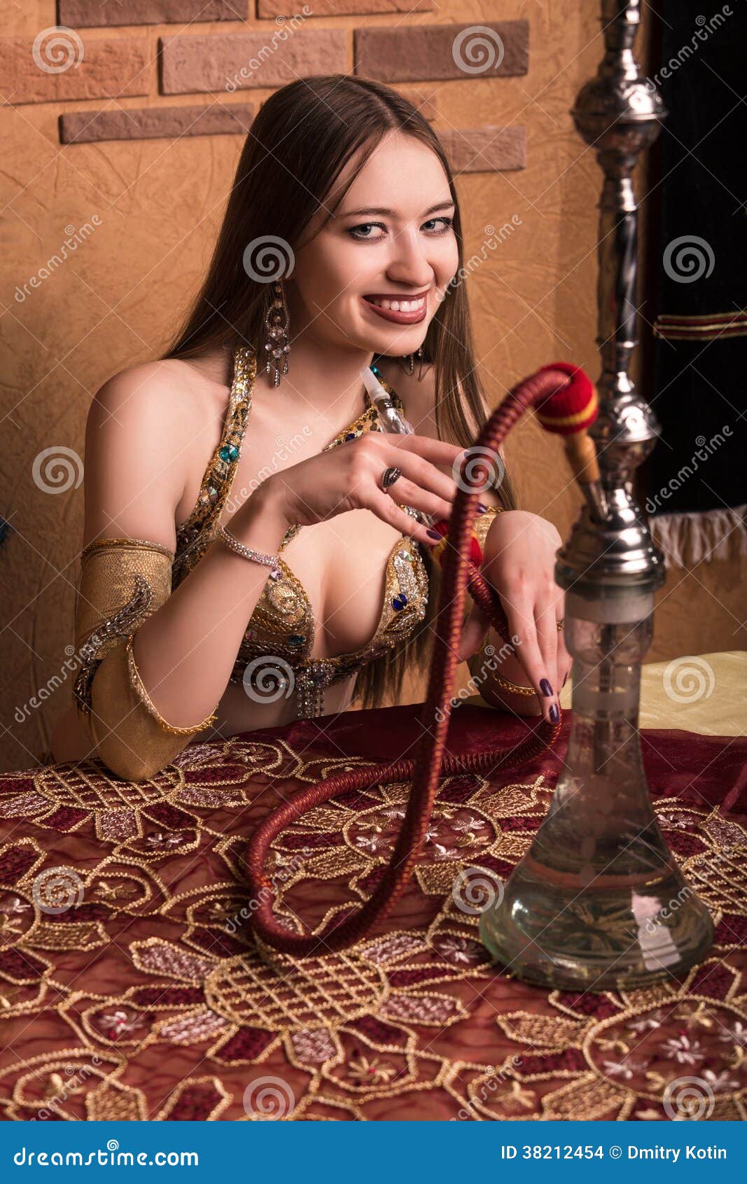 Hookah stock photo. Image of egyption, hijab, cafe, beauty 38212454