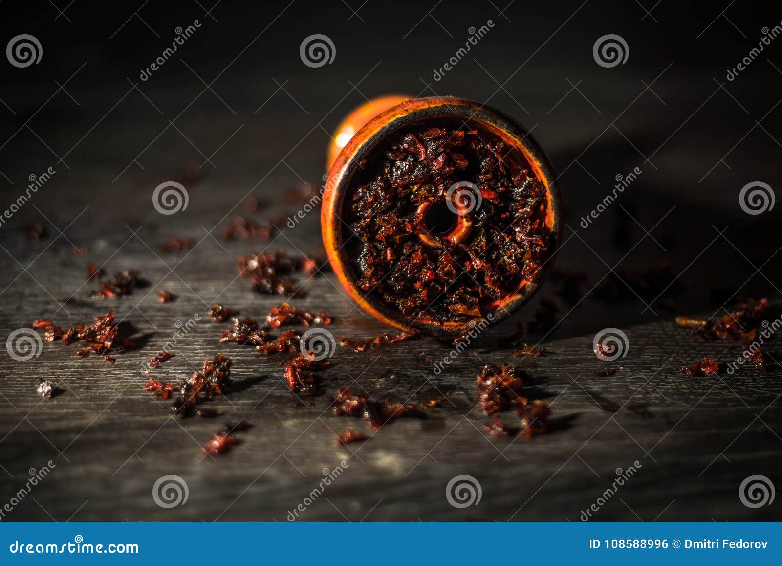 Hookah Bowl, with Tobacco Stuffed into it Stock Photo Image of fruits