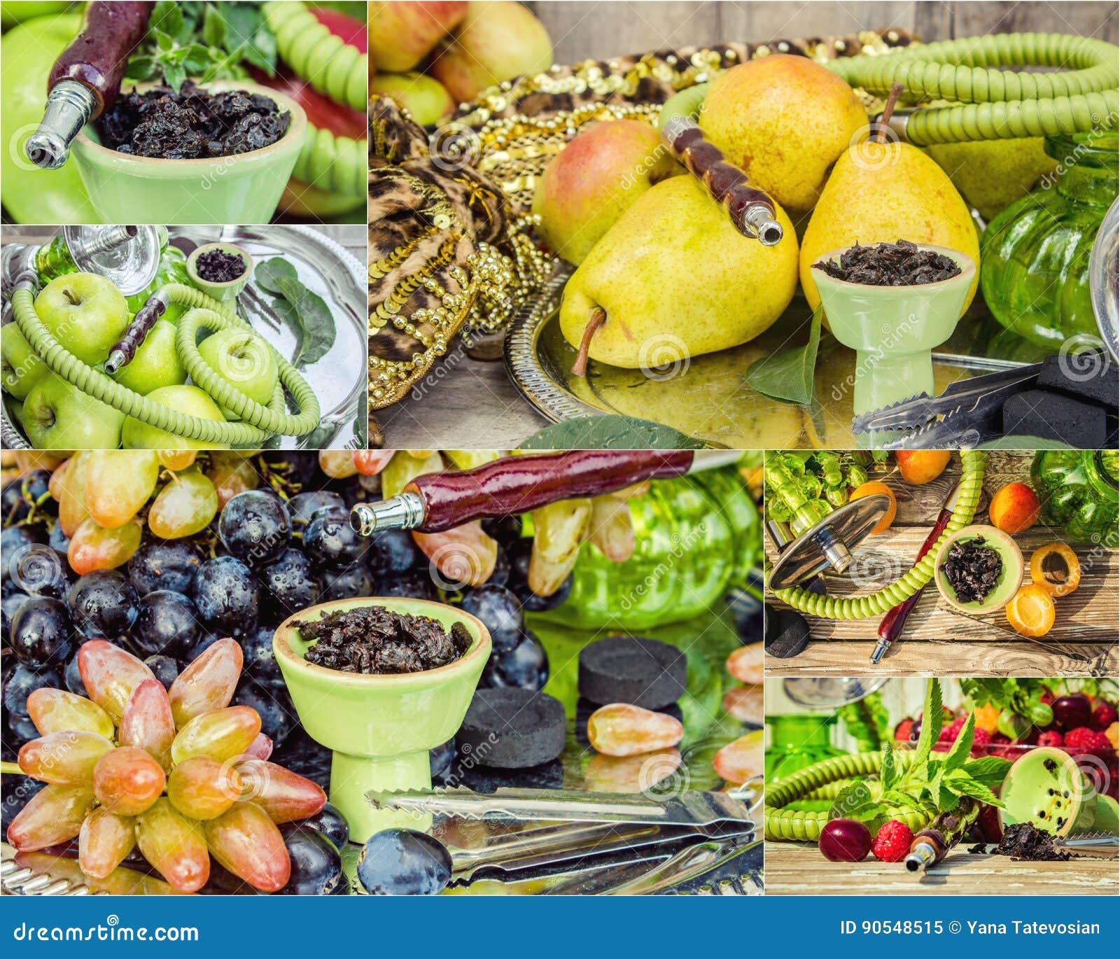 Hookah and Flavored Tobacco. Smoking Stock Image Image of melon