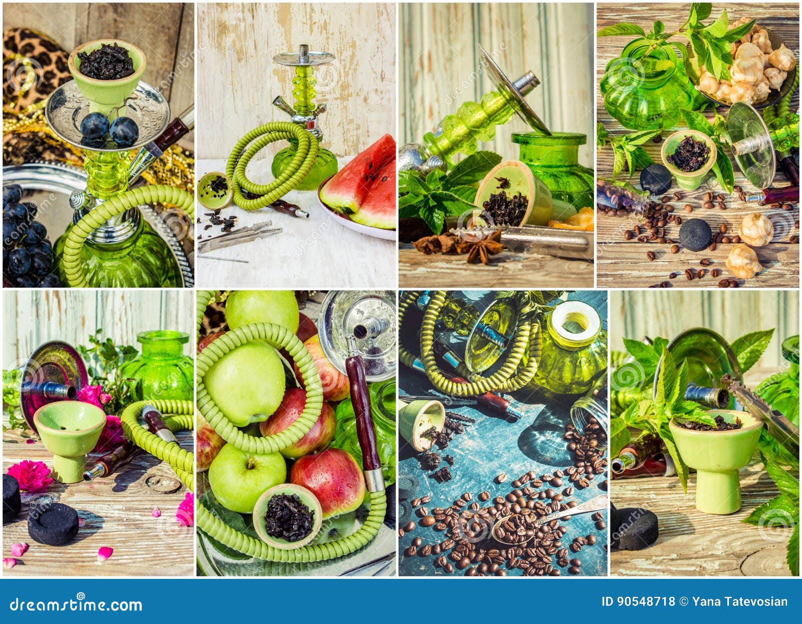 Hookah and Flavored Tobacco. Smoking Stock Photo Image of hookah