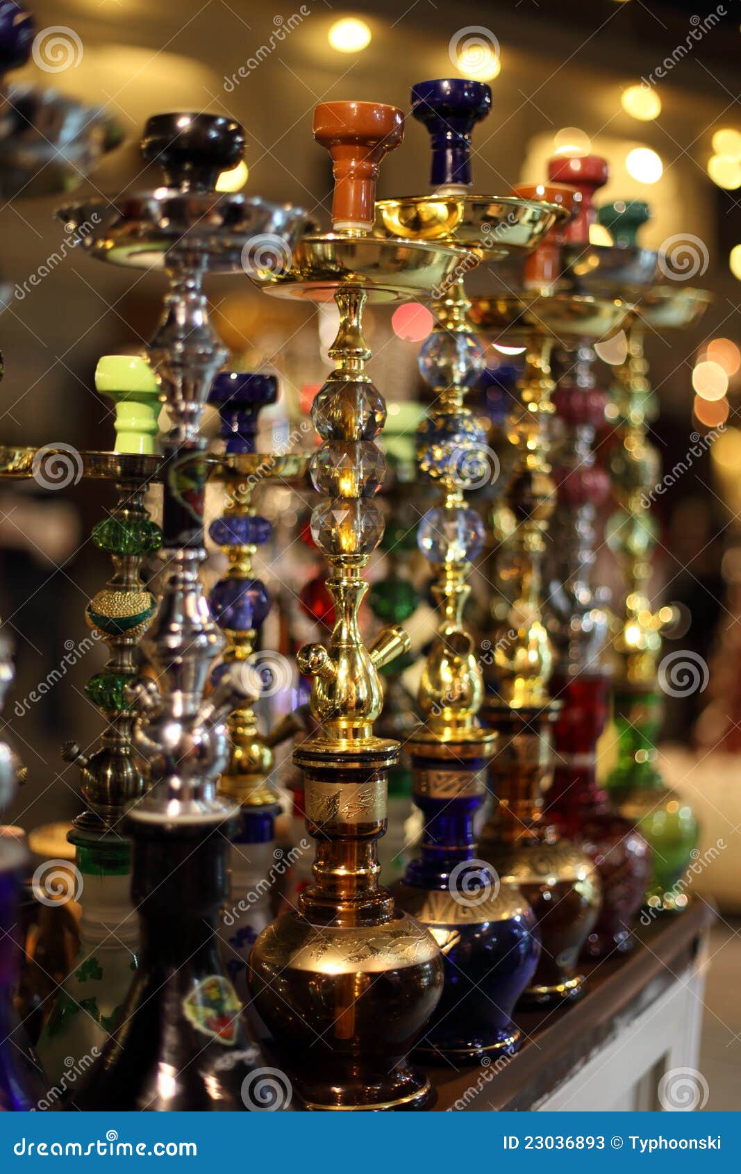 Hookah for Sale in Souq, Doha Stock Image Image of oriental, vertical 23036893