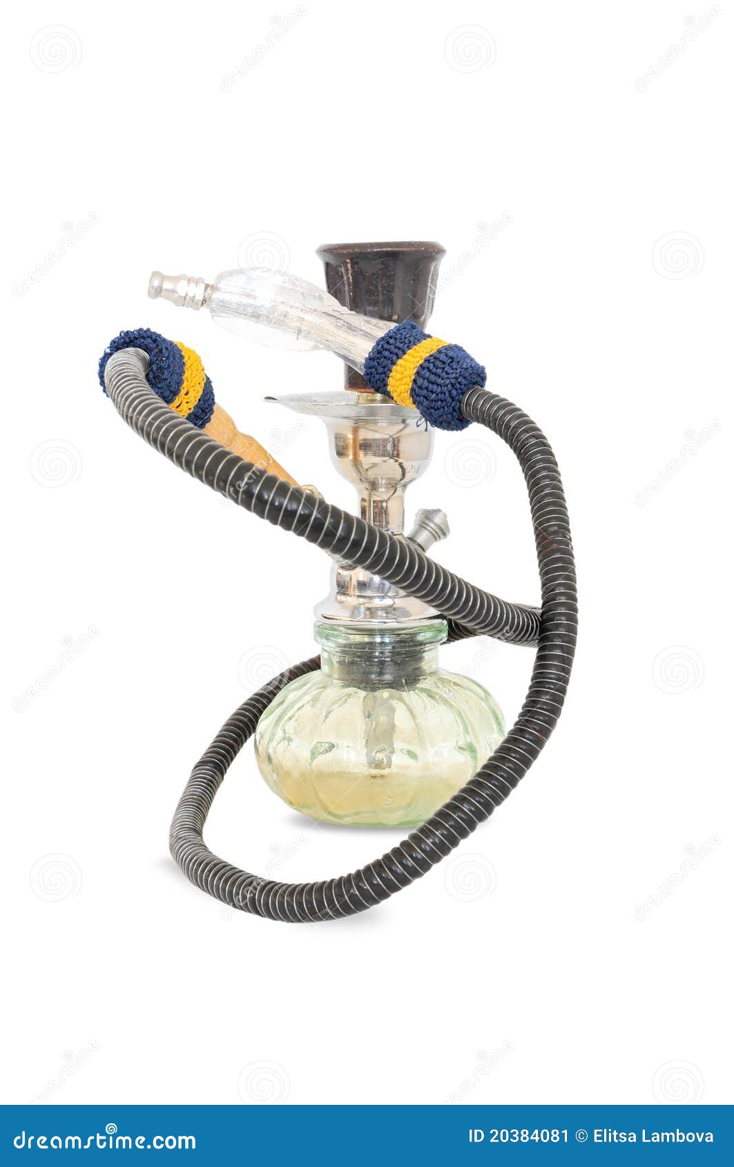 Hookah, water pipe, shisha stock image. Image of blue 20384081
