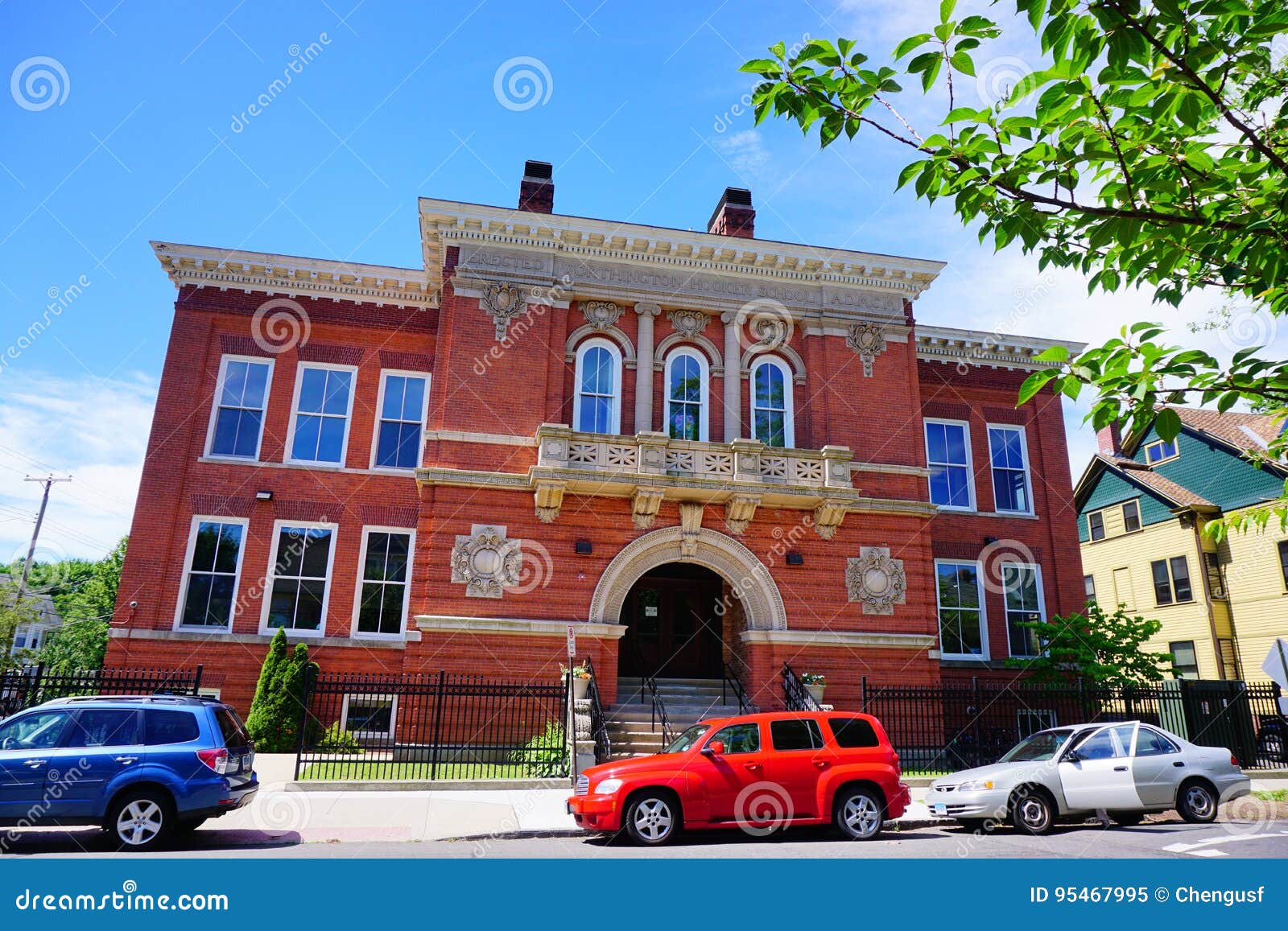 School at New Haven editorial image. Image of chair, historic 95467995