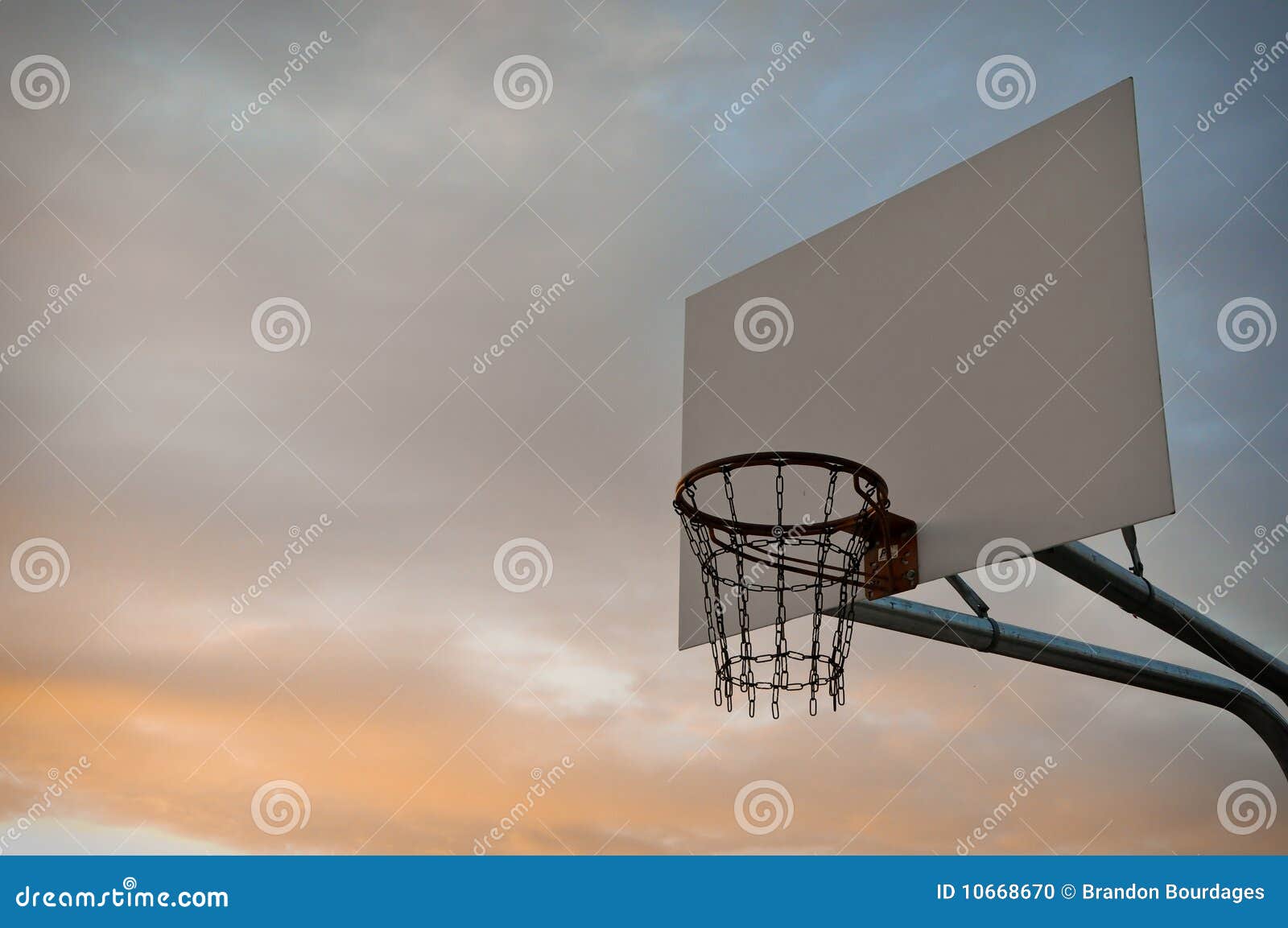 Hoop Dreams Basket Ball Court Stock Photo Image of sunrise, game