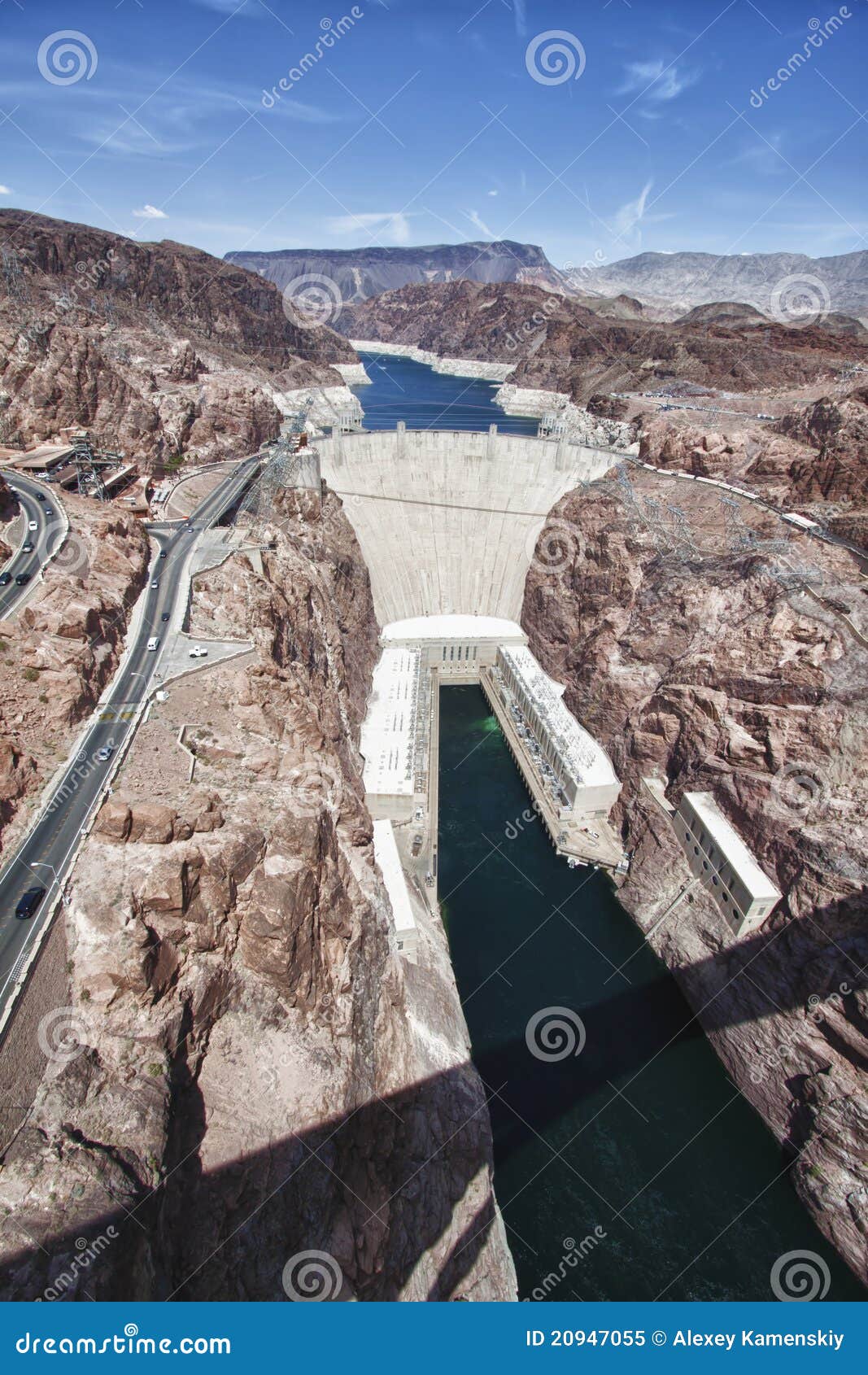 Hoover dam stock image. Image of rocks, reservoir, engineering 20947055