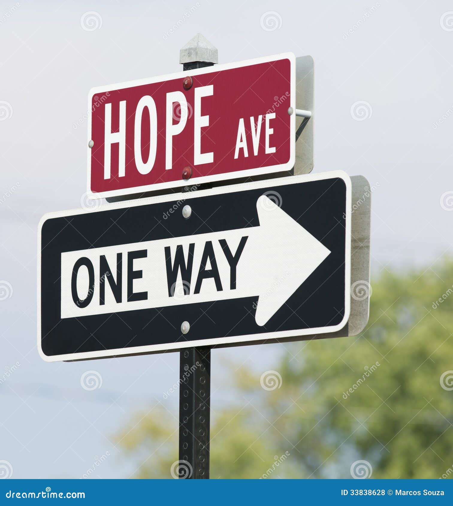 Hope Avenue stock photo. Image of belief, daydream, faith 33838628