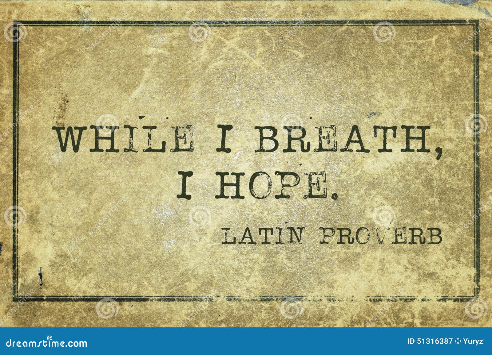 hope breath proverb