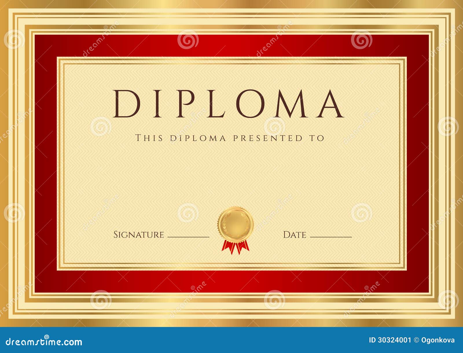 Certificaat achtergrond Certificaat achtergrond