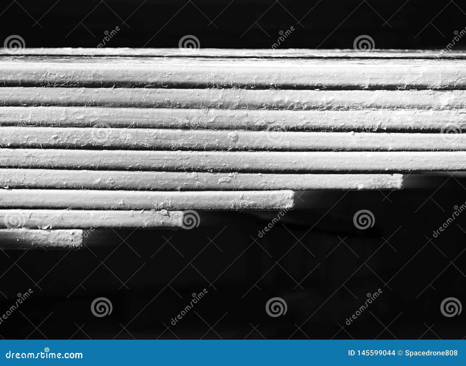 Horizontal Black and White Metal Plates Texture Background Hd Stock