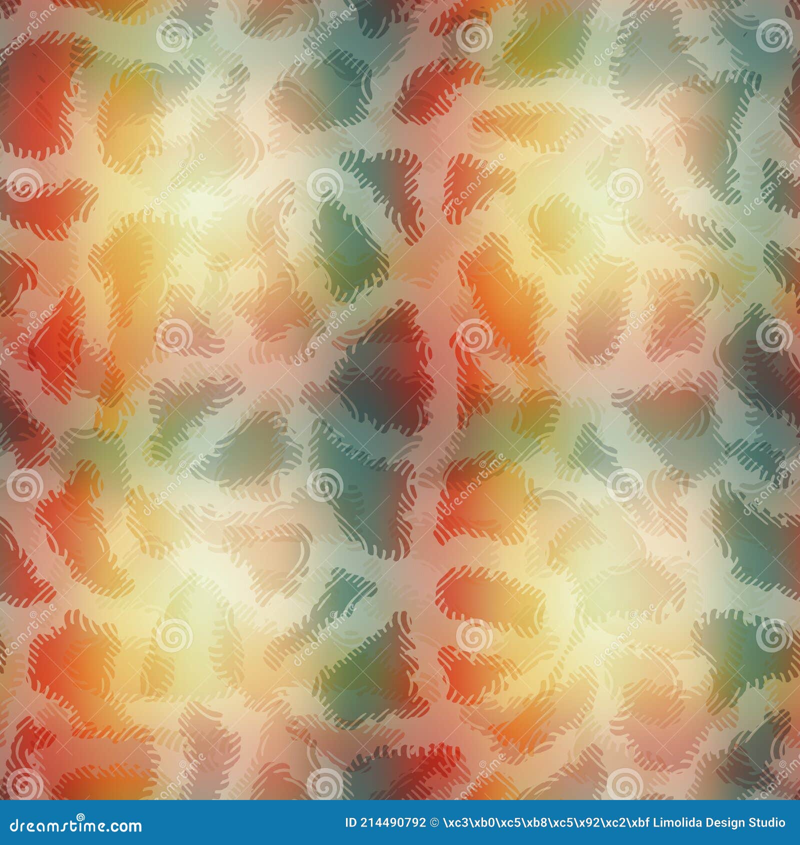 Horizontal Blurry Ombre Blend Textured Stripe Background. Variegated Pastel  Line Melange Seamless Pattern Stock Illustration - Illustration of  textured, stripe: 214490792