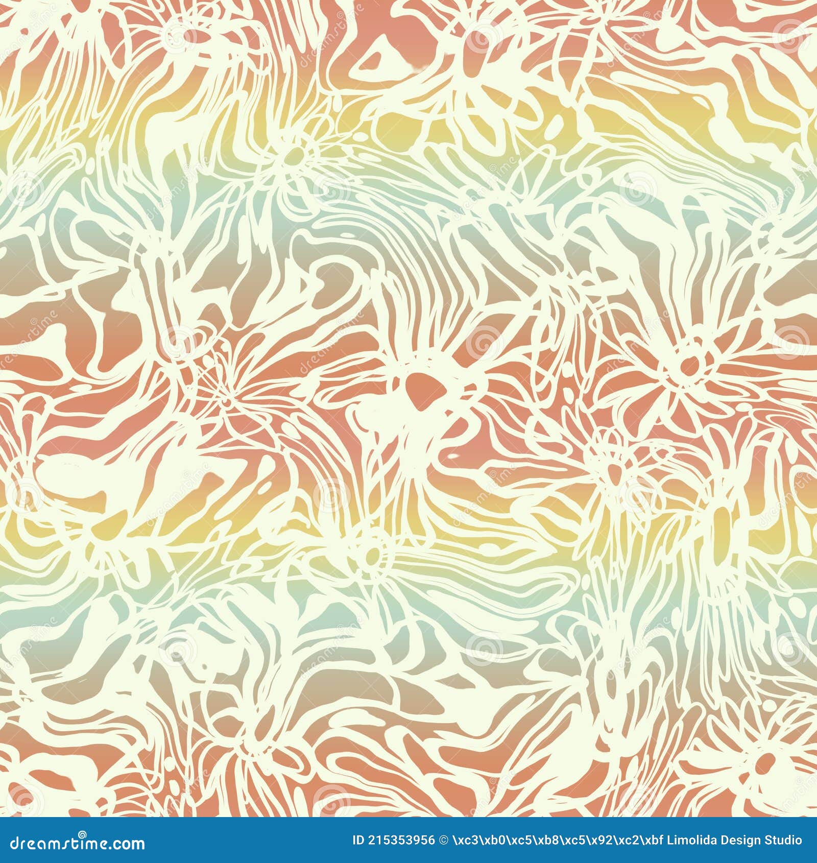 Horizontal Blurry Ombre Blend Textured Stripe Background. Variegated Pastel  Line Melange Seamless Pattern Stock Illustration - Illustration of  multicolored, irregular: 215353956
