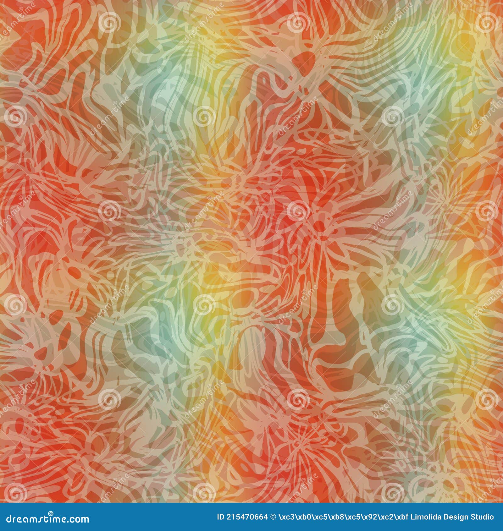 Horizontal Blurry Ombre Blend Textured Stripe Background. Variegated Pastel  Line Melange Seamless Pattern Stock Illustration - Illustration of striped,  irregular: 215470664