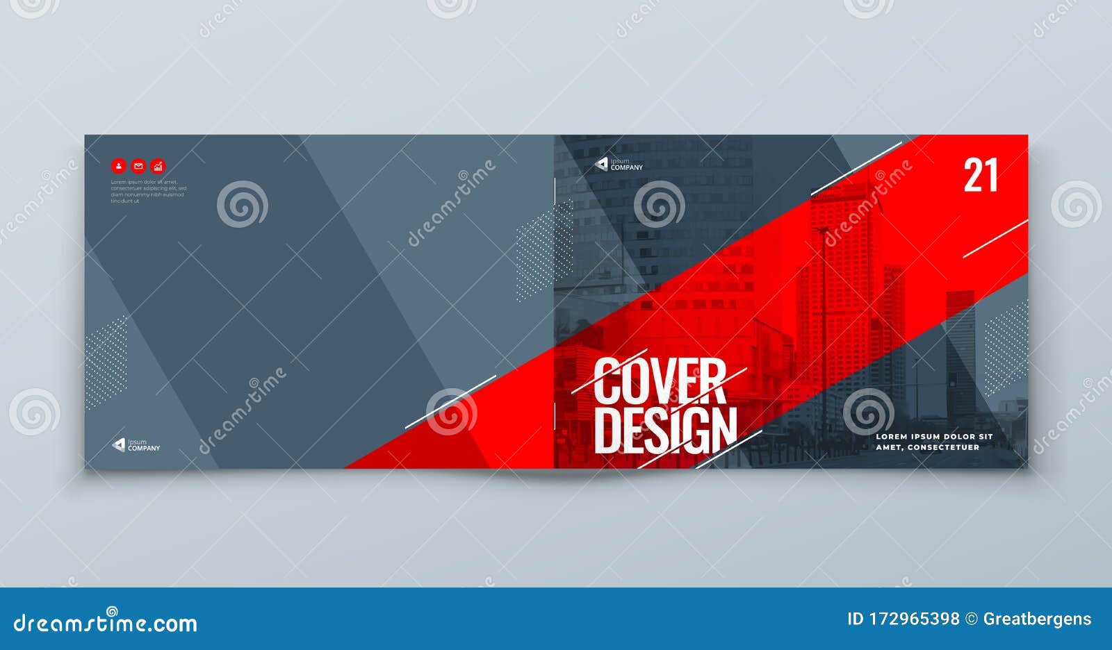 Download Horizontal Catalog Template Layout Design Landscape Corporate Business Annual Report Catalog Magazine Flyer Mockup Stock Vector Illustration Of Catalog Background 172965398