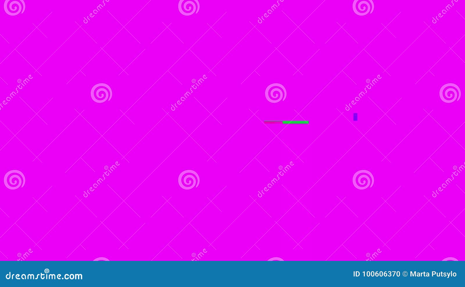 Glitch TV Screen. Purple Background Stock Footage Video of damaged