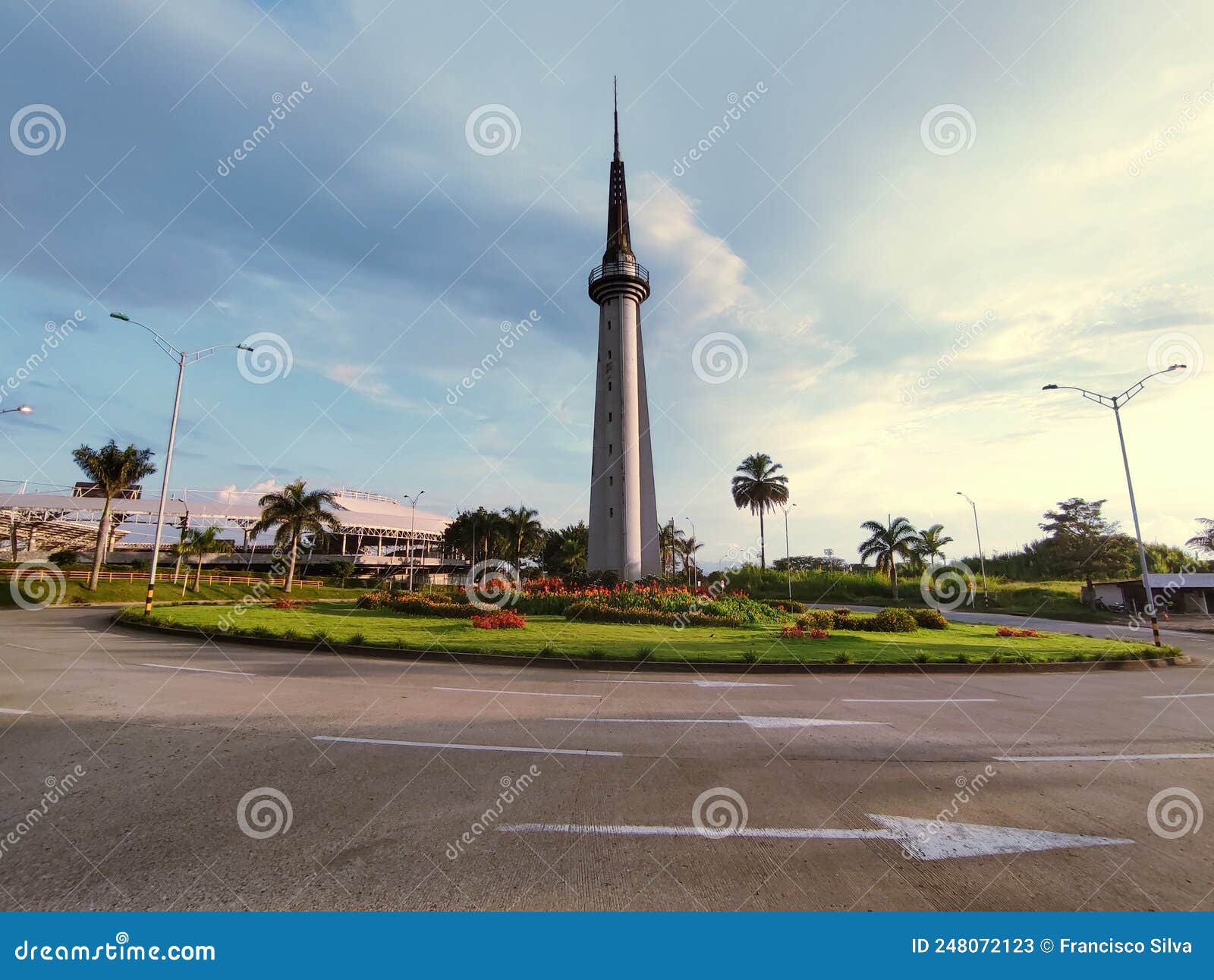 obelisk estadium hernan ramirez villegas pereira, risaralda, colombia