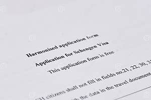 Hormonised Application Form Application Form For Schengen Visa Editorial Image Image Of Text Hormonised Application Form Application Form For Schengen Visa Editorial Image Image Of Text