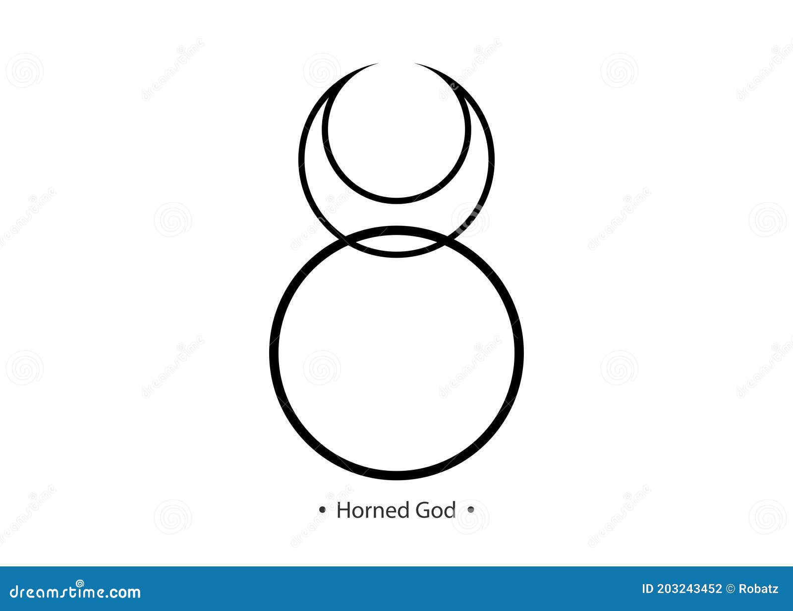 Horned God Wiccan Icon. God of Nature, Wilderness, Sexuality, Hunting Stock Vector - Illustration of deities, horned: 203243452 Horned God Wiccan Icon. God of Nature, Wilderness, Sexuality, Hunting Stock Vector - Illustration of deities, horned: 203243452