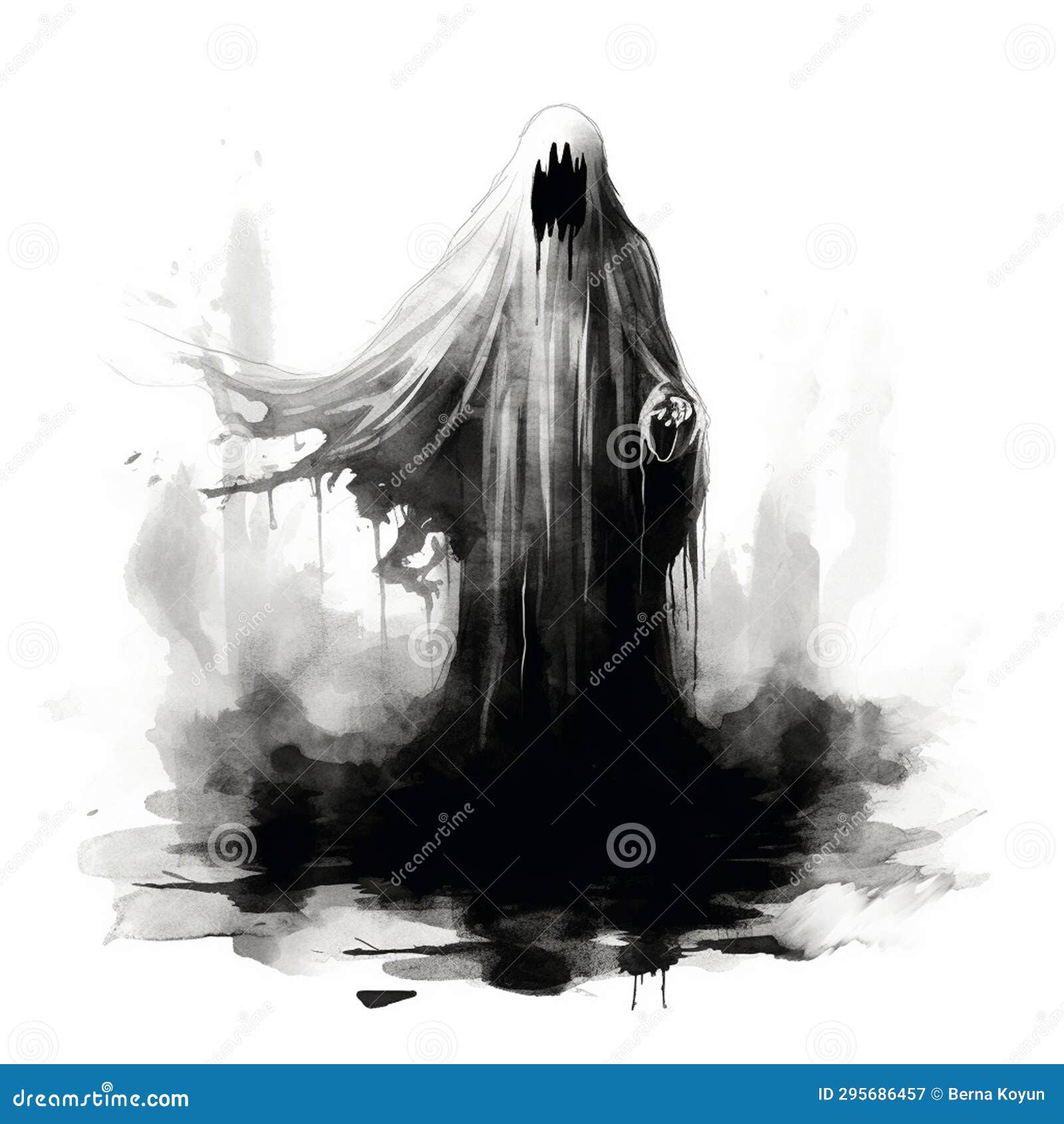 horror ghost spine-chilling entity