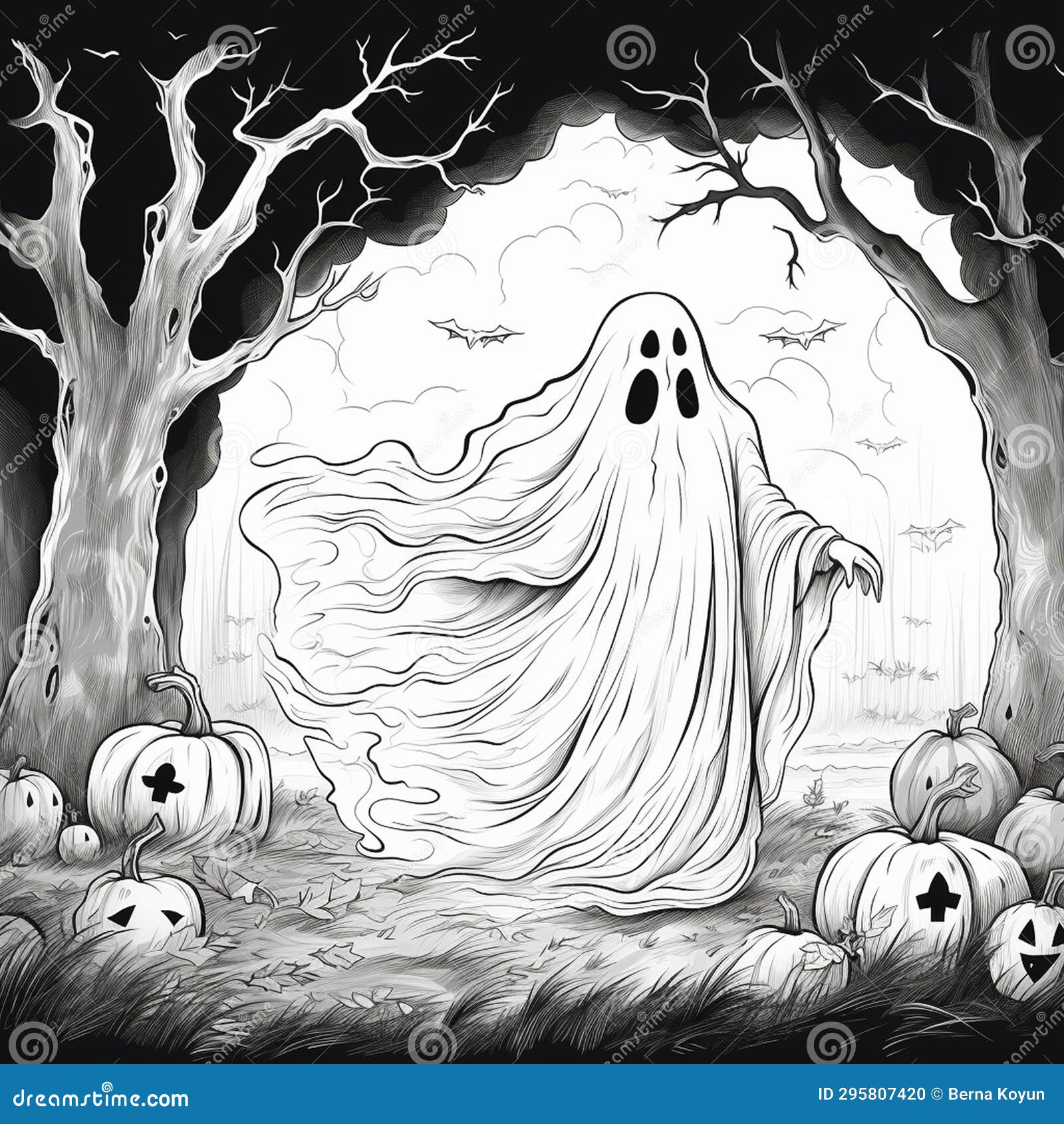 horror ghosts chilling ethereal entities