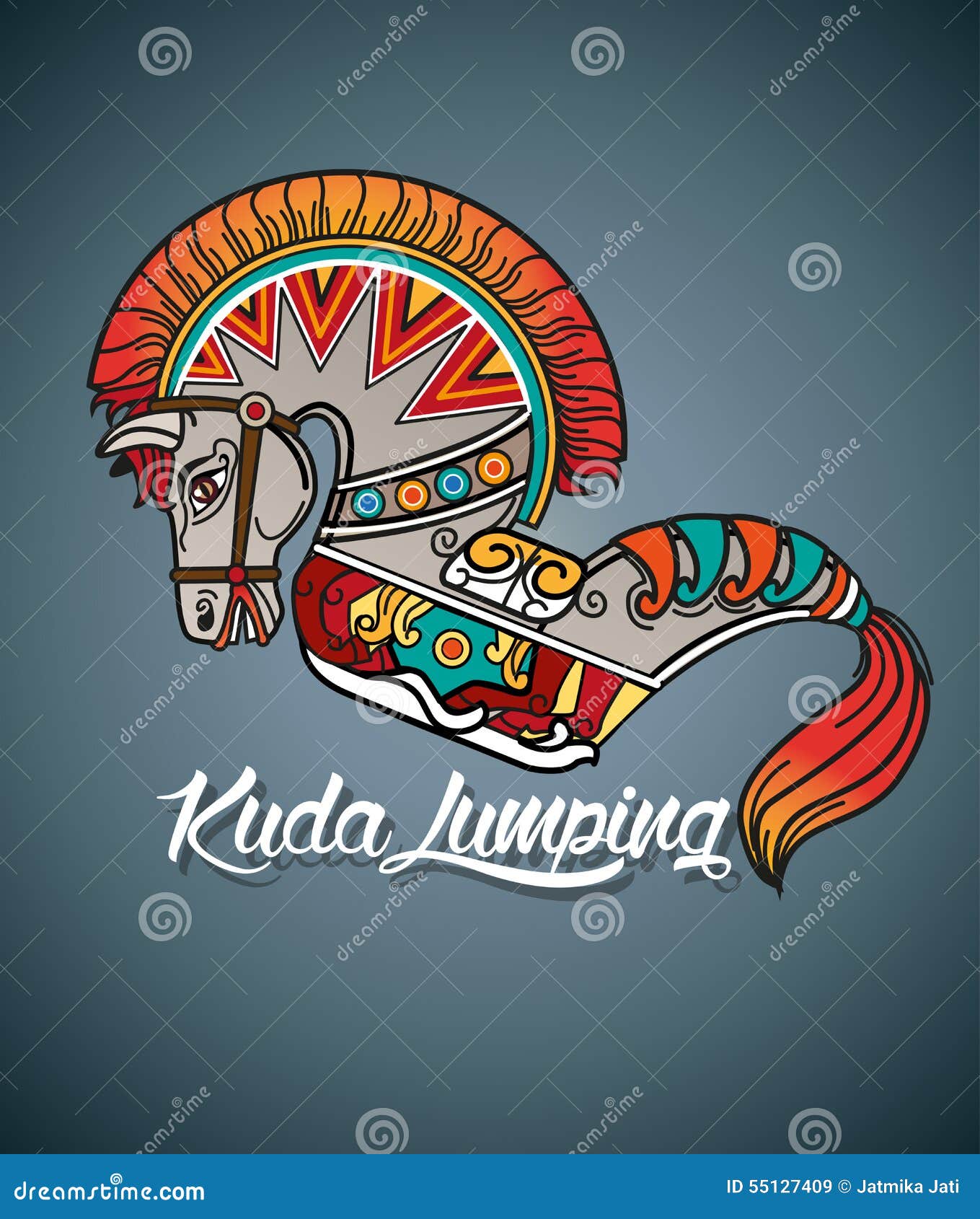 Gambar Kuda Lumping Gambar Vector di Rebanas - Rebanas