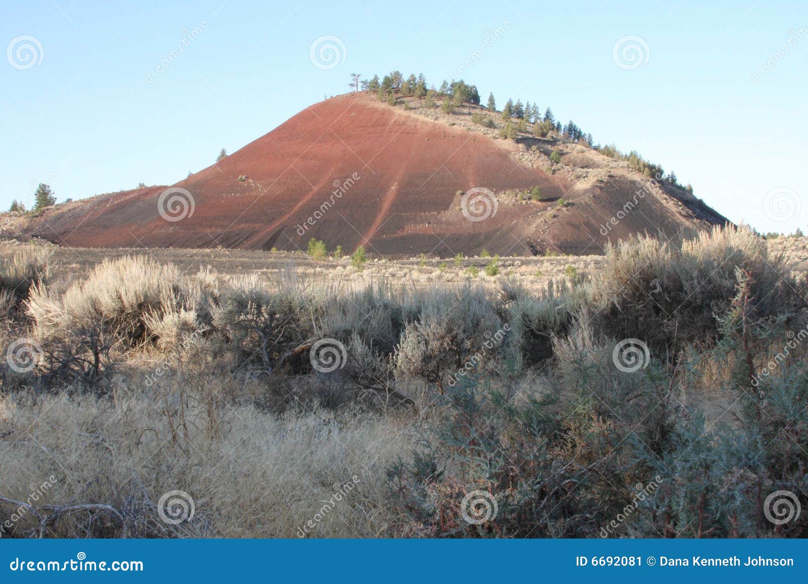 Horse Butte Reclamation stock image. Image of nature, quarry 6692081