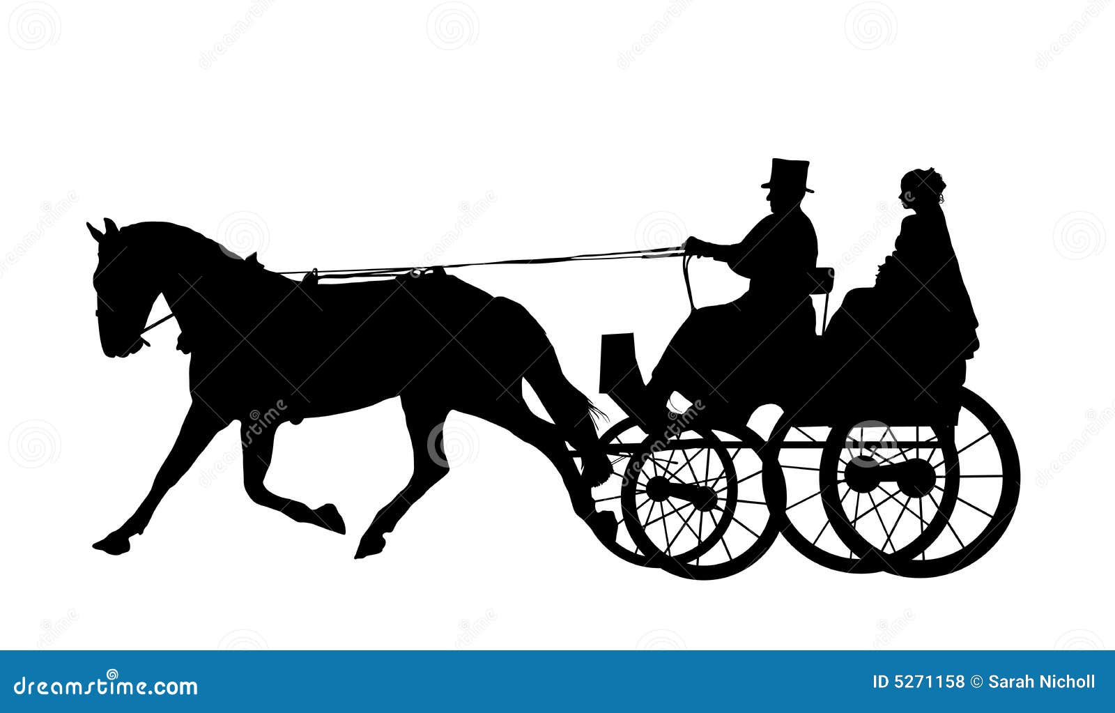 horse driving clipart - photo #7