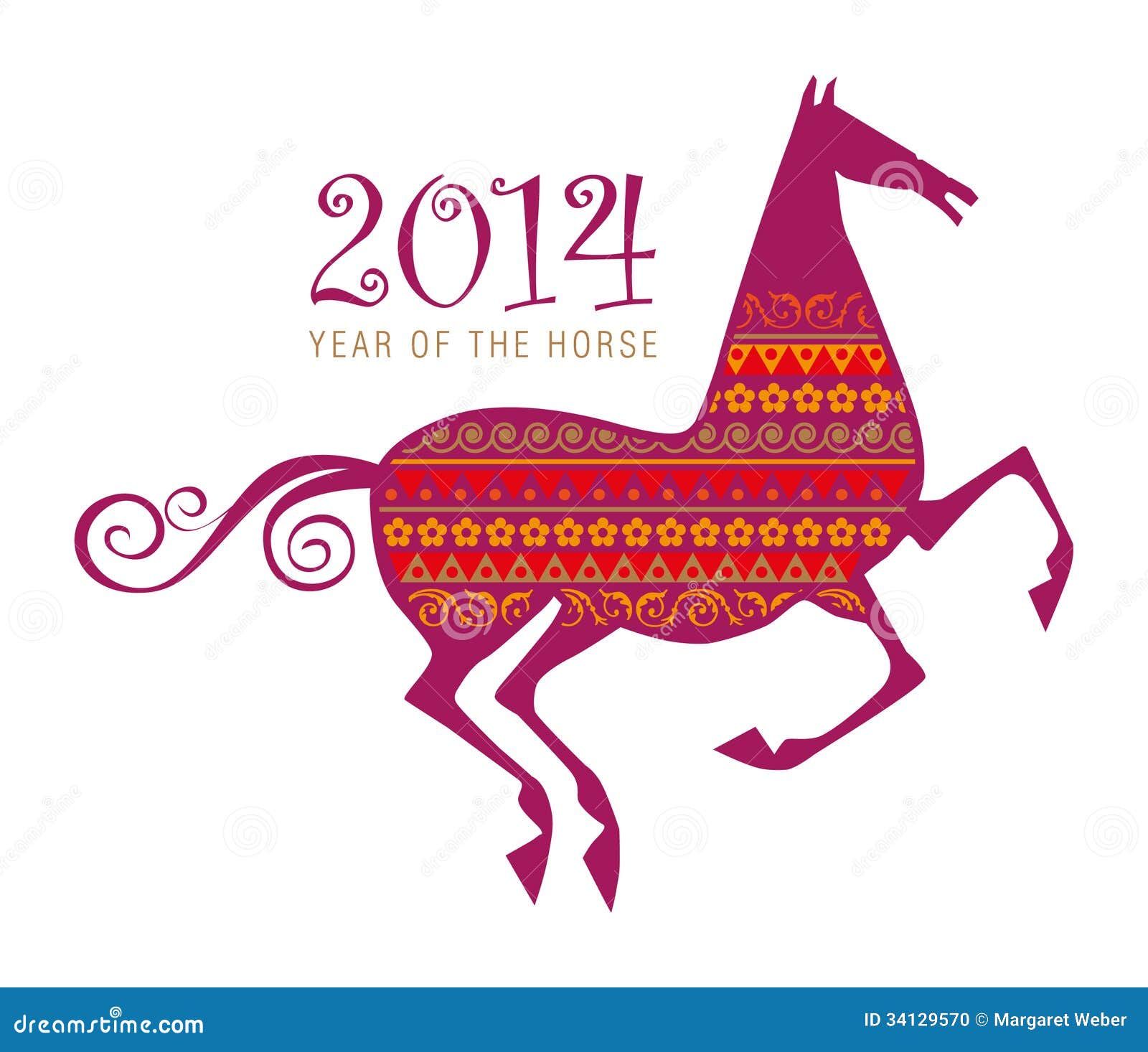 blue horse chinese new year