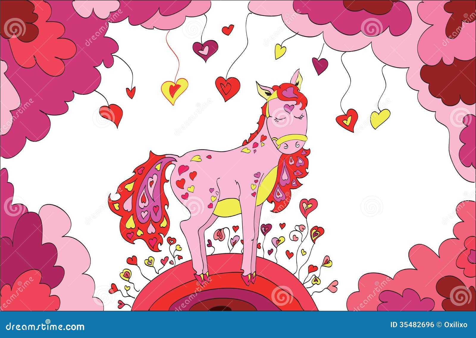 horse valentine clip art - photo #8